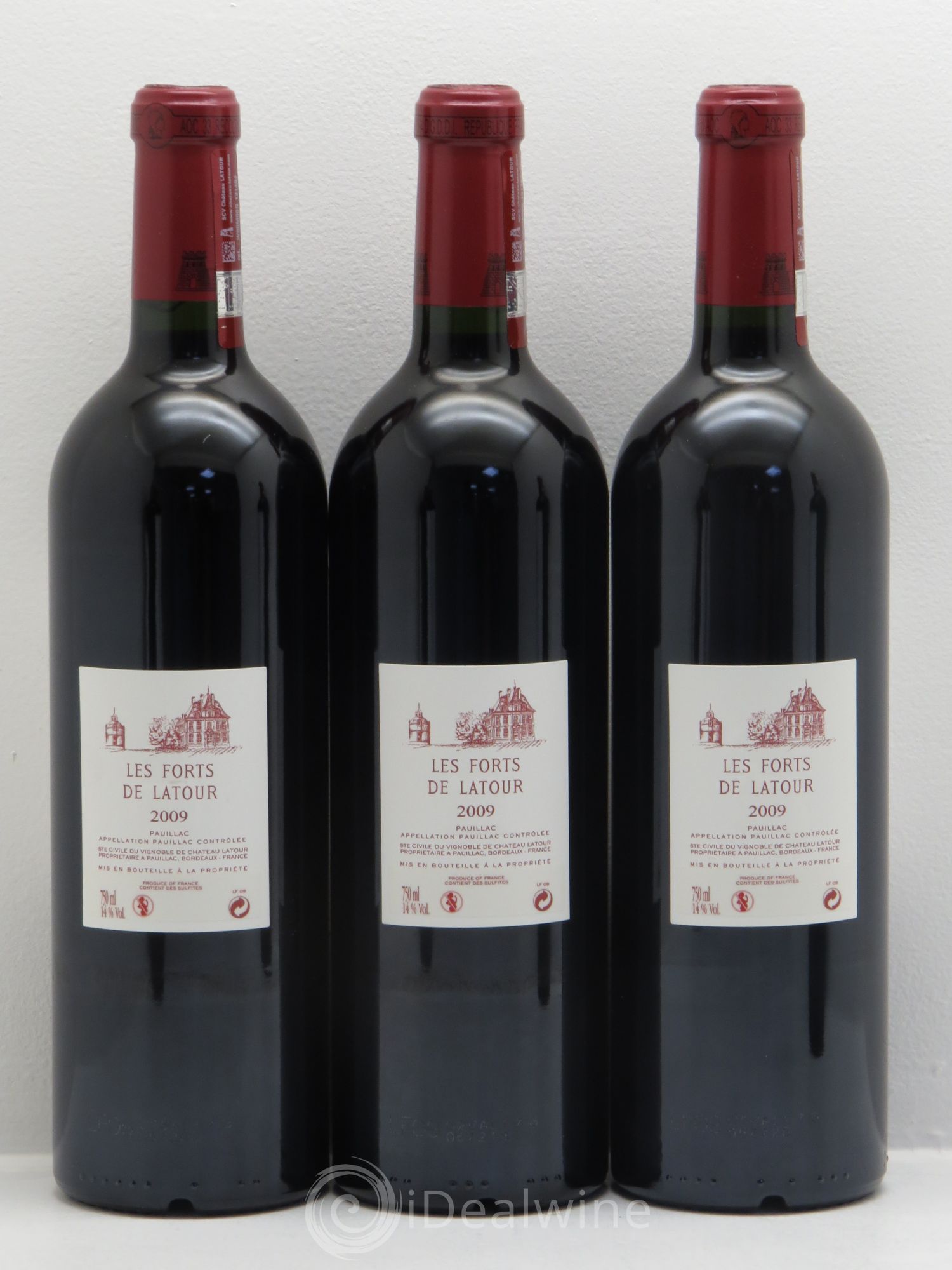 Les Forts de Latour Second Vin 2009 - Lot de 12 bouteilles - 6
