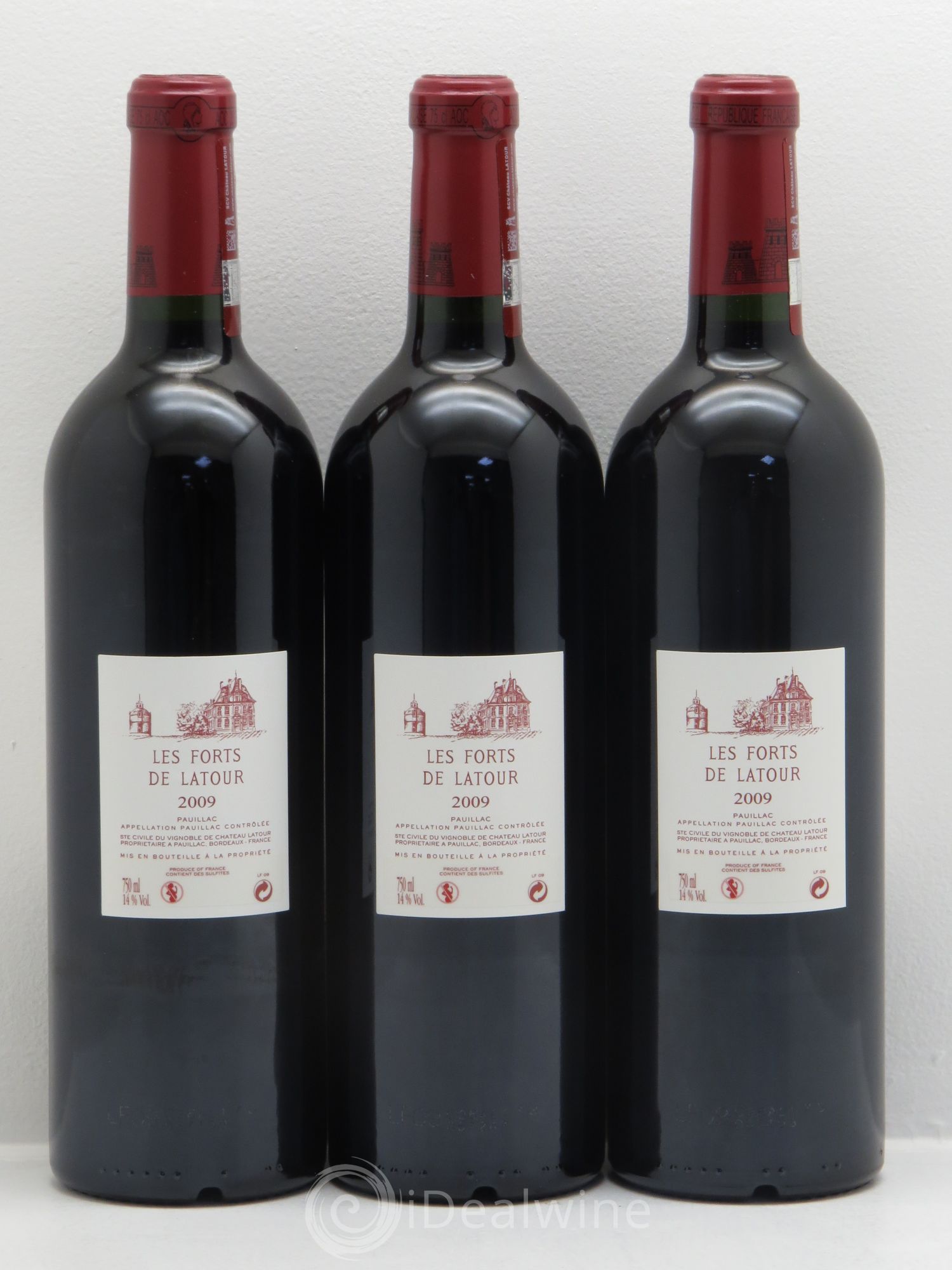 Les Forts de Latour Second Vin 2009 - Lot de 12 bouteilles - 8