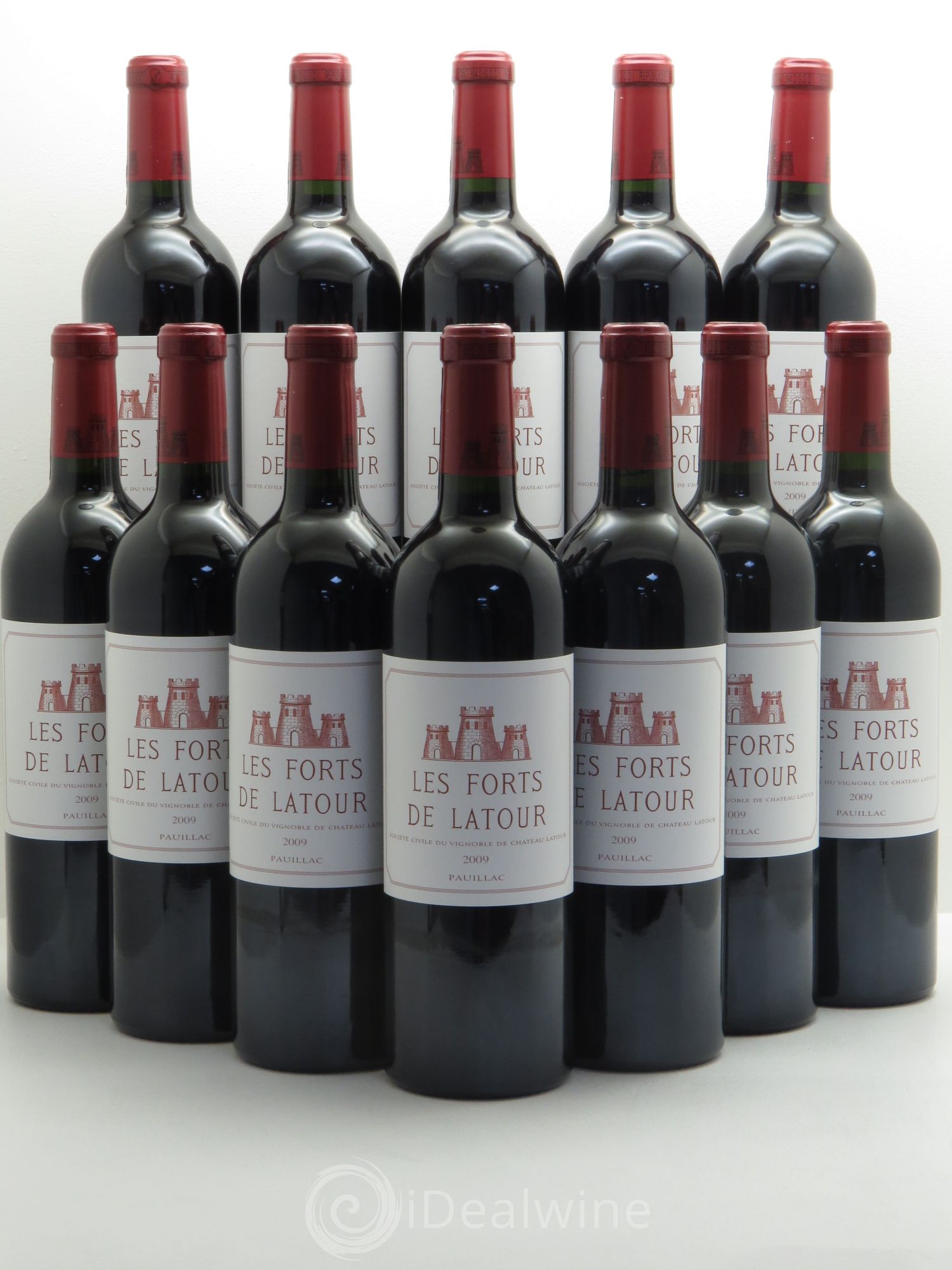 Les Forts de Latour Second Vin 2009 - Lot de 12 bouteilles - 0