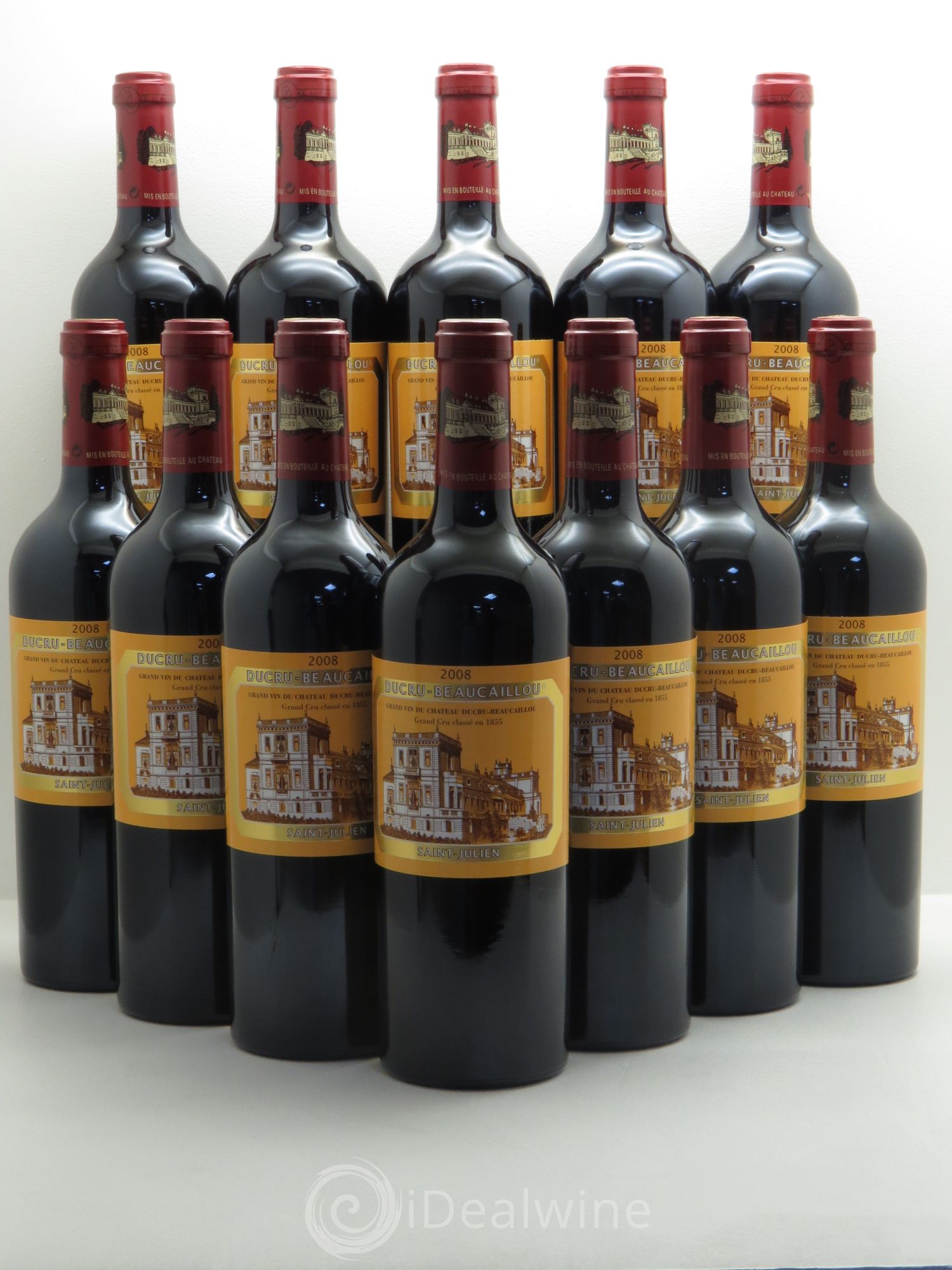 Château Ducru Beaucaillou 2ème Grand Cru Classé 2008 - Lot de 12 bouteilles - 0