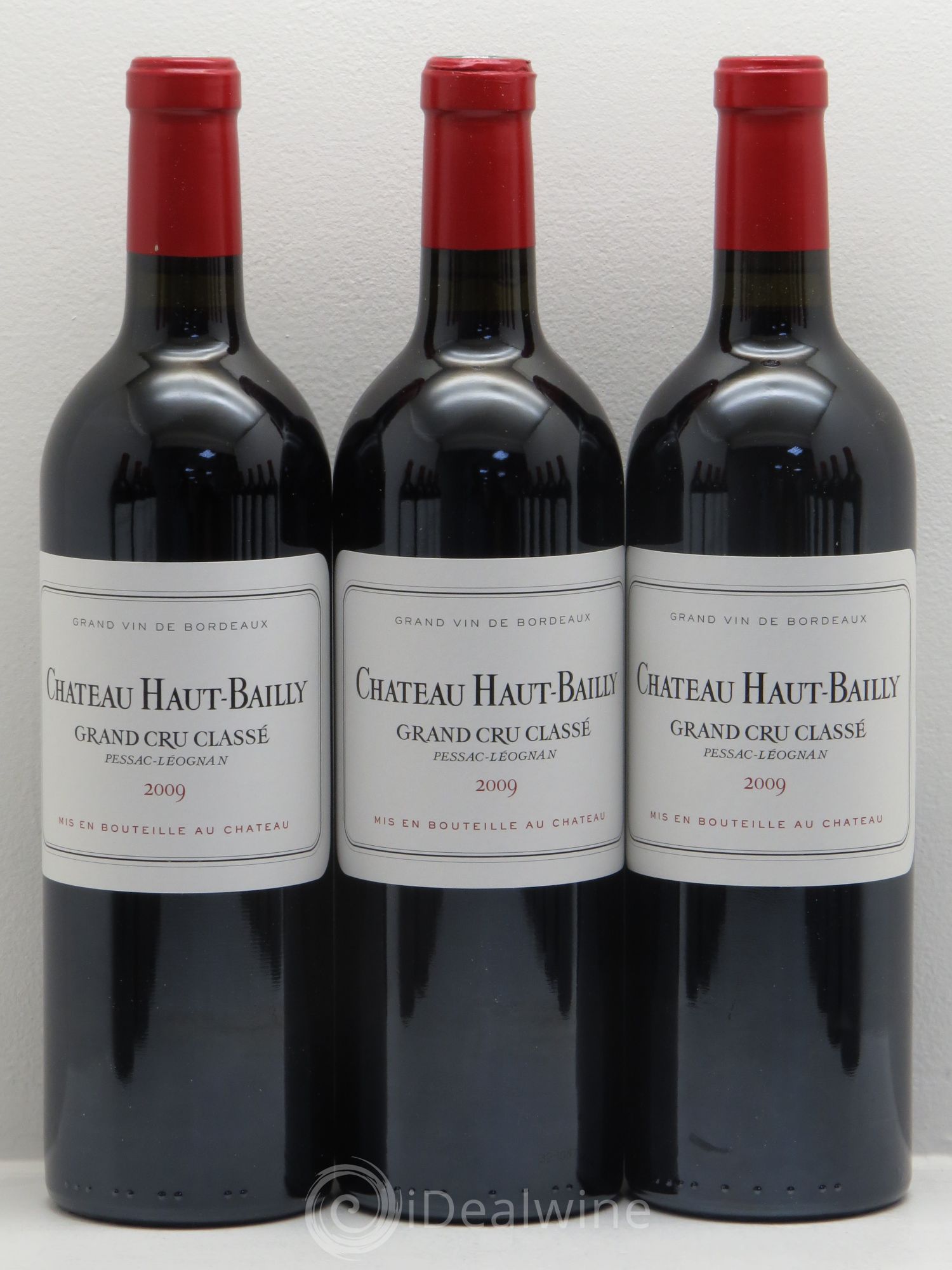 Château Haut-Bailly Cru Classé de Graves 2009 - Lot de 12 bouteilles - 1