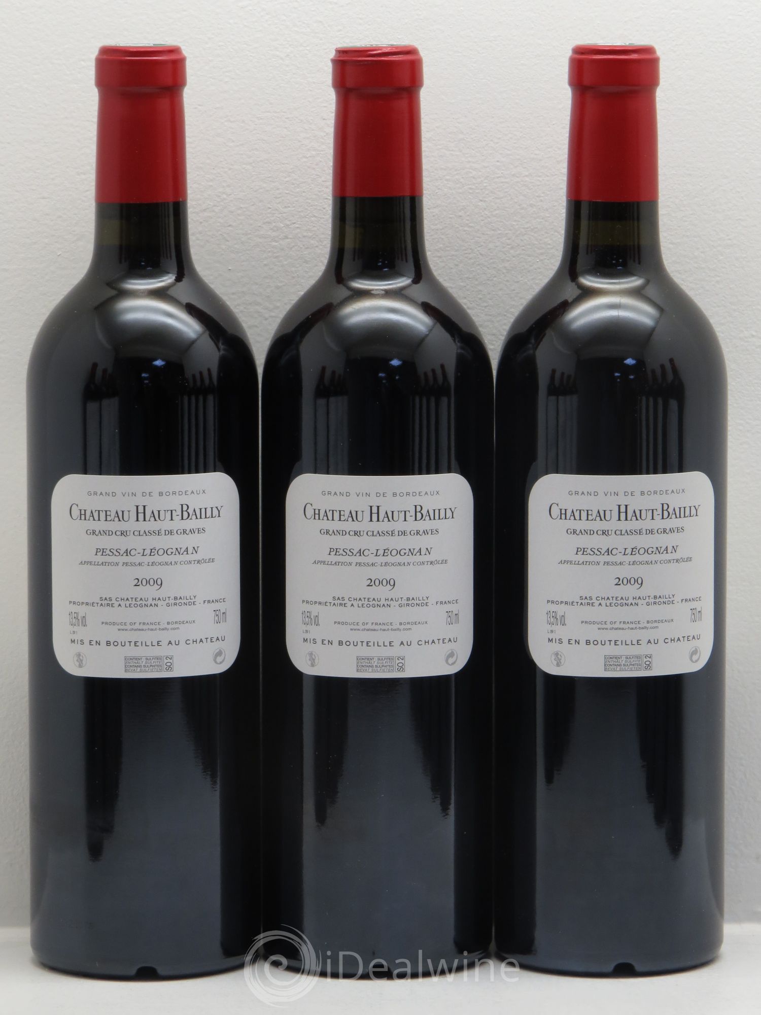 Château Haut-Bailly Cru Classé de Graves 2009 - Lot de 12 bouteilles - 2