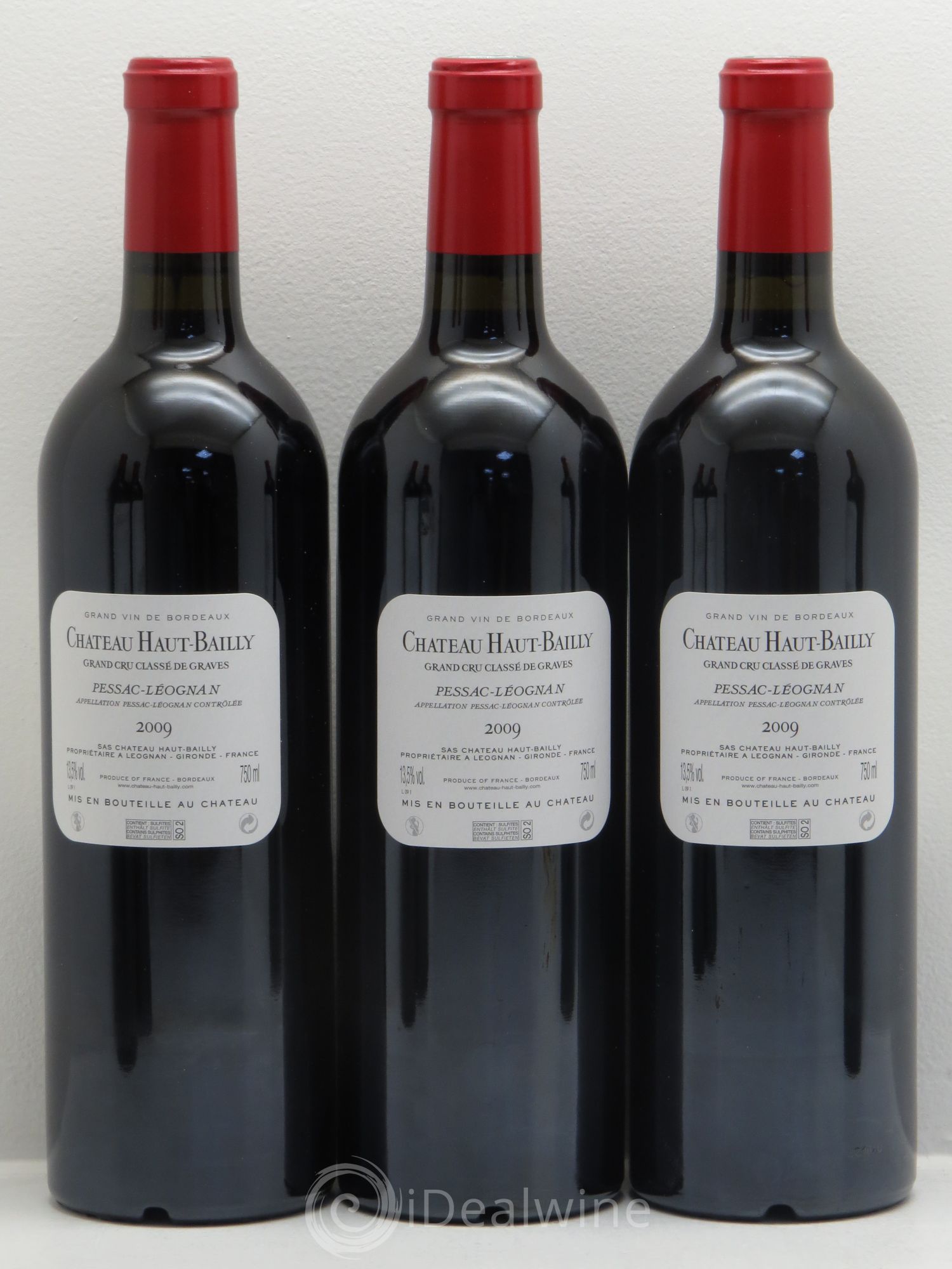 Château Haut-Bailly Cru Classé de Graves 2009 - Lot de 12 bouteilles - 6