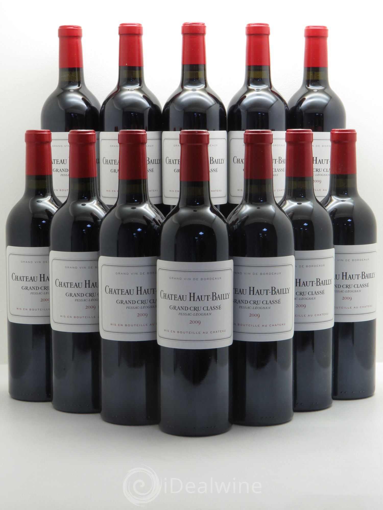 Château Haut-Bailly Cru Classé de Graves 2009 - Lot de 12 bouteilles - 0