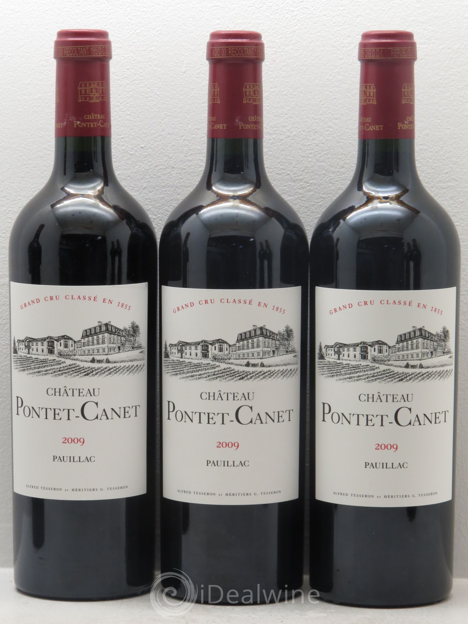 Château Pontet Canet 5ème Grand Cru Classé 2009 - Lot de 6 bouteilles - 2