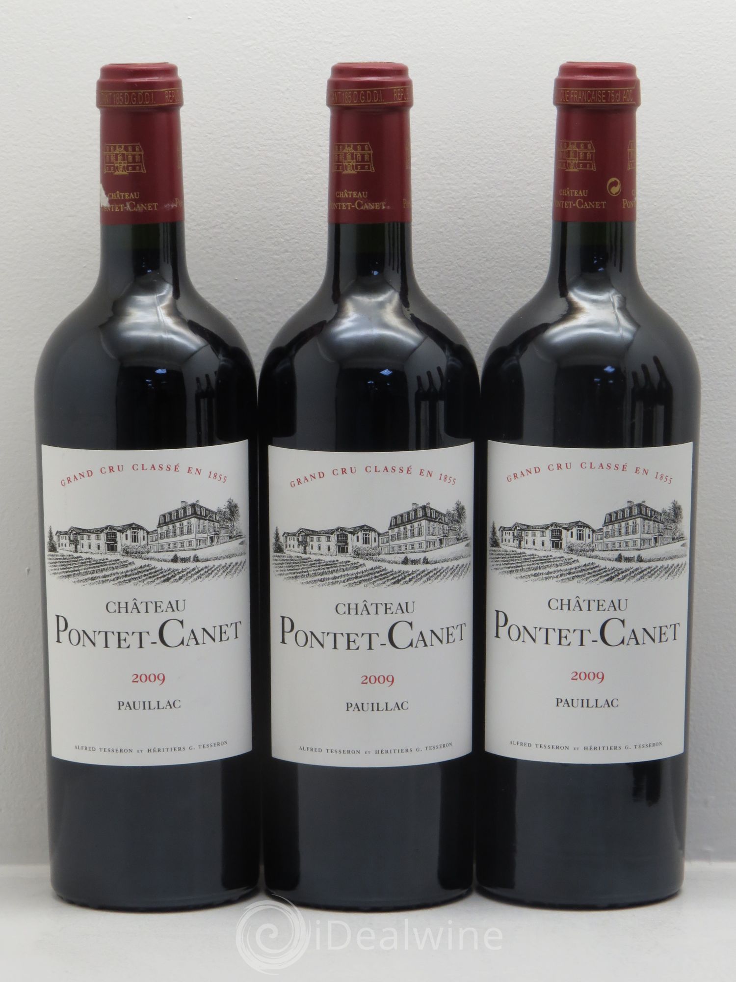 Château Pontet Canet 5ème Grand Cru Classé 2009 - Lot de 6 bouteilles - 5