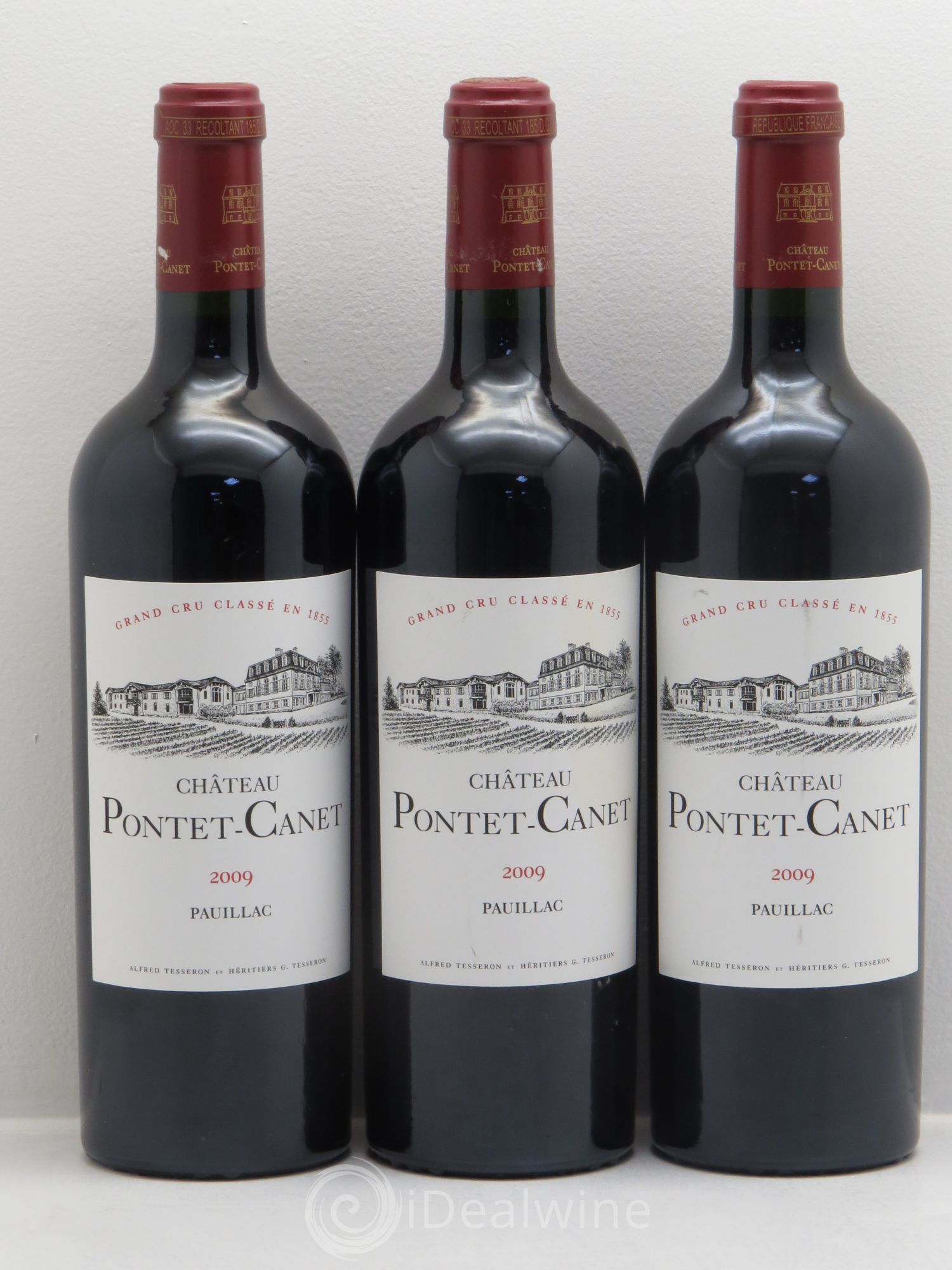 Château Pontet Canet 5ème Grand Cru Classé 2009 - Lot de 6 bouteilles - 7