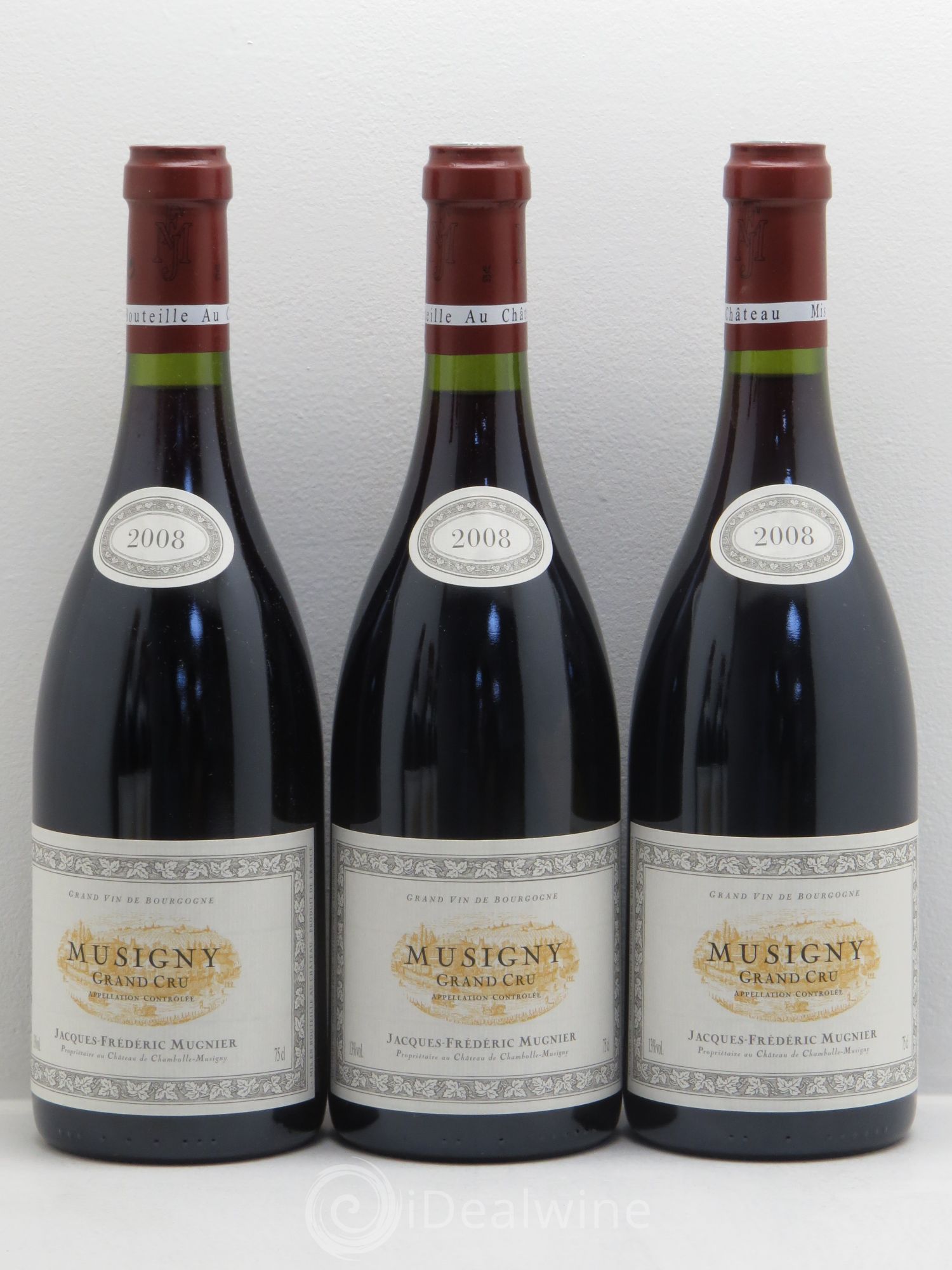Musigny Grand Cru Jacques-Frédéric Mugnier 2008 - Lot de 6 bouteilles - 1