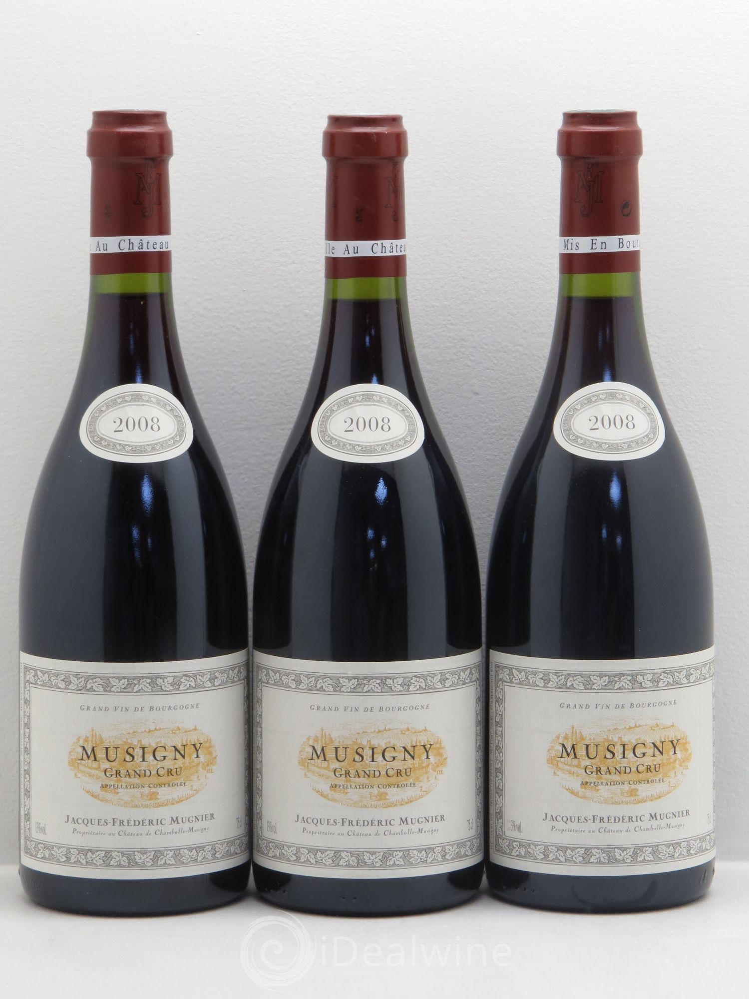 Musigny Grand Cru Jacques-Frédéric Mugnier 2008 - Lot de 6 bouteilles - 3