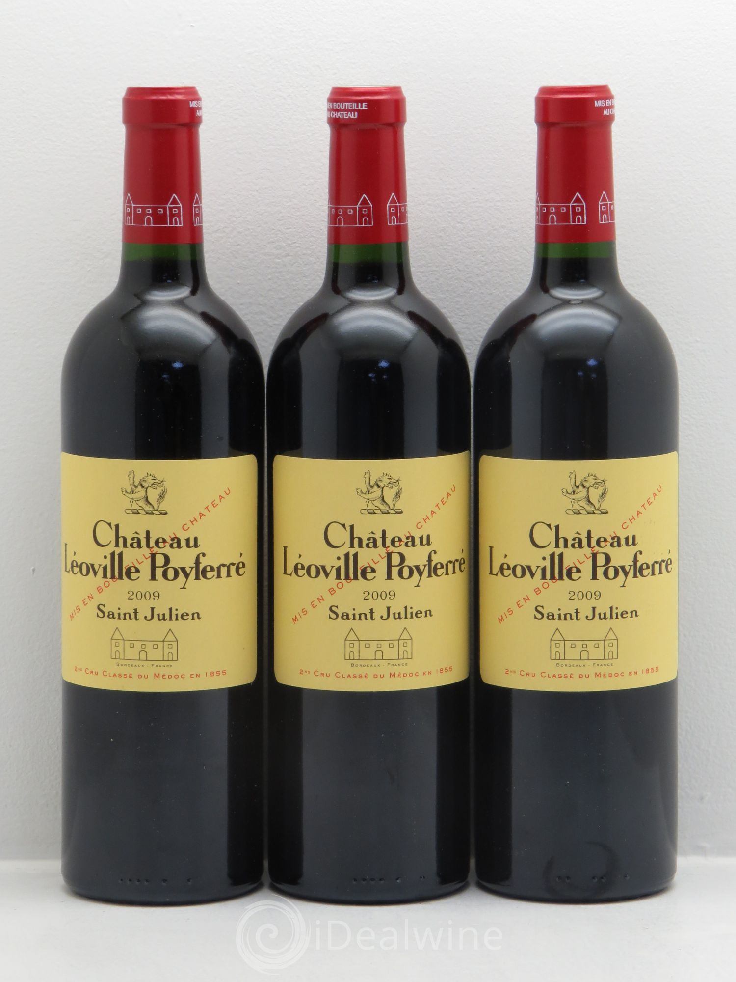 Château Léoville Poyferré 2ème Grand Cru Classé 2009 - Lot de 6 bouteilles - 3