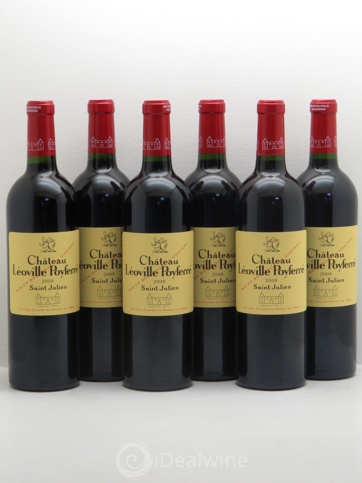 Château Léoville Poyferré 2ème Grand Cru Classé 2009 - Lot de 6 bouteilles - 0