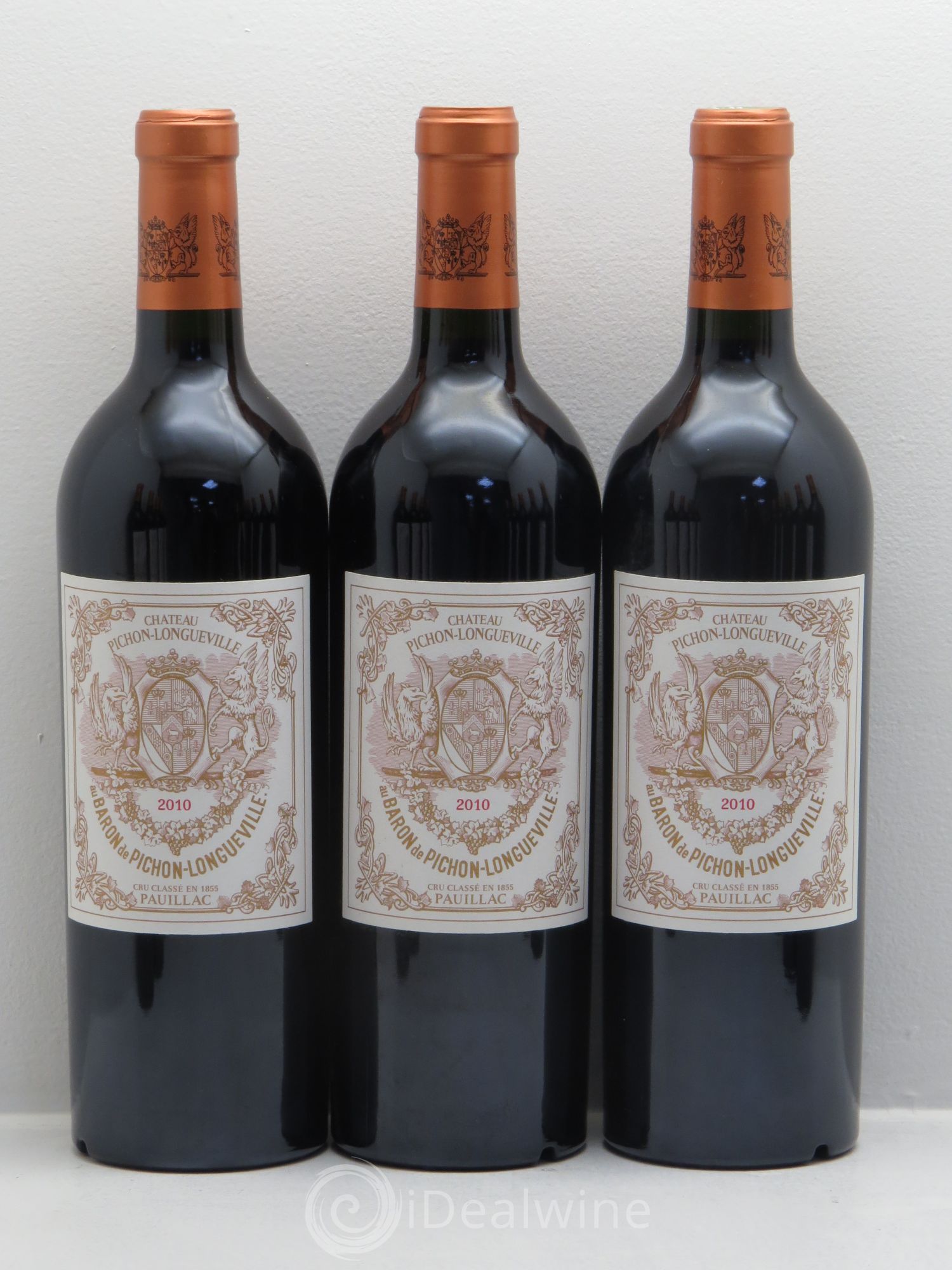 Pichon Longueville Baron 2ème Grand Cru Classé 2010 - Lot de 12 bouteilles - 1