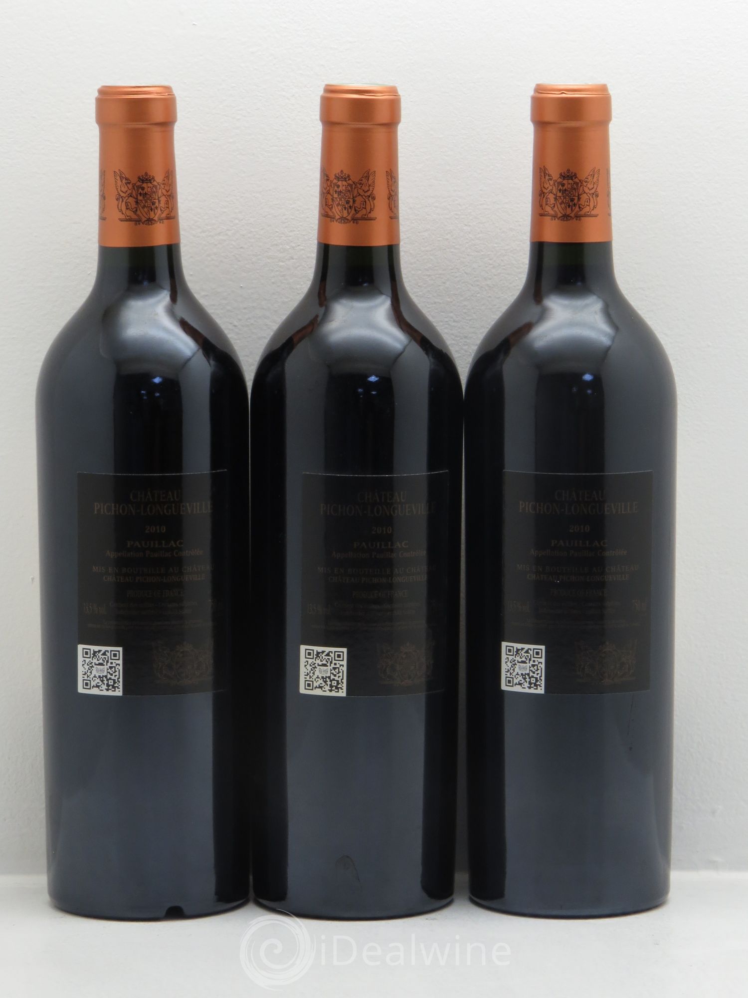 Pichon Longueville Baron 2ème Grand Cru Classé 2010 - Lot de 12 bouteilles - 8