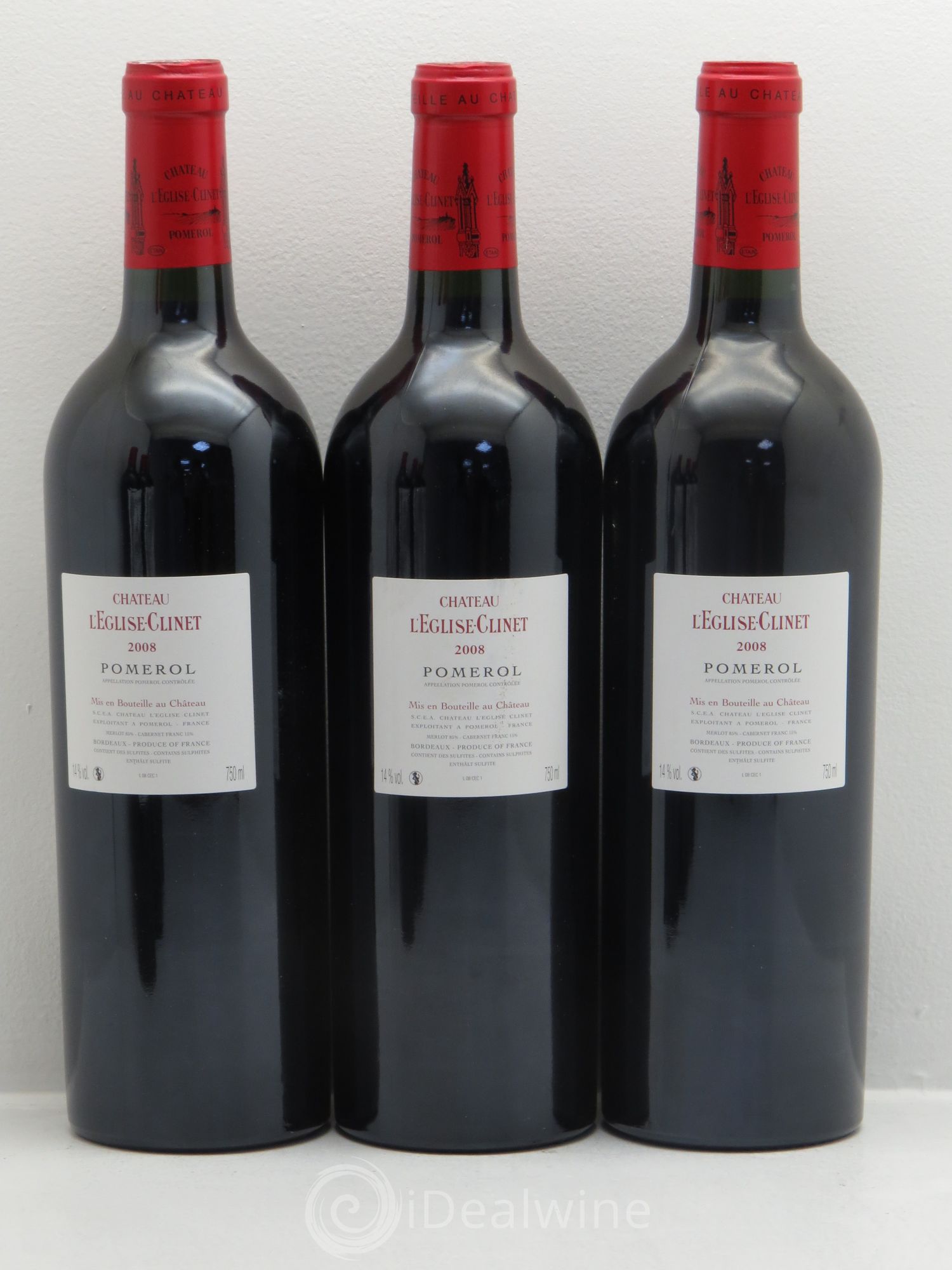 Château l' Église Clinet 2009 - Lot de 6 bouteilles - 2