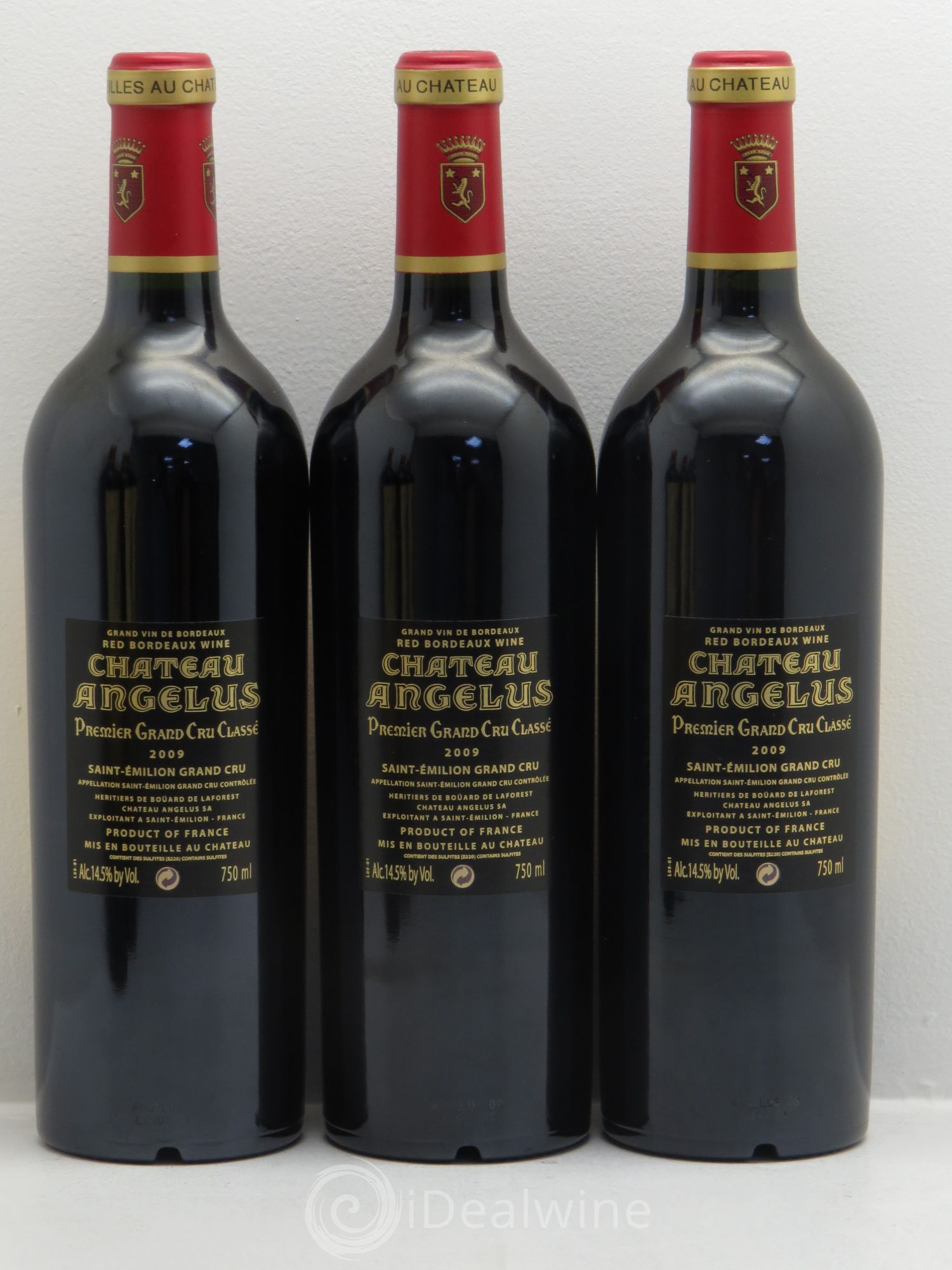 Château Angélus 1er Grand Cru Classé A 2009 - Lot de 6 bouteilles - 2