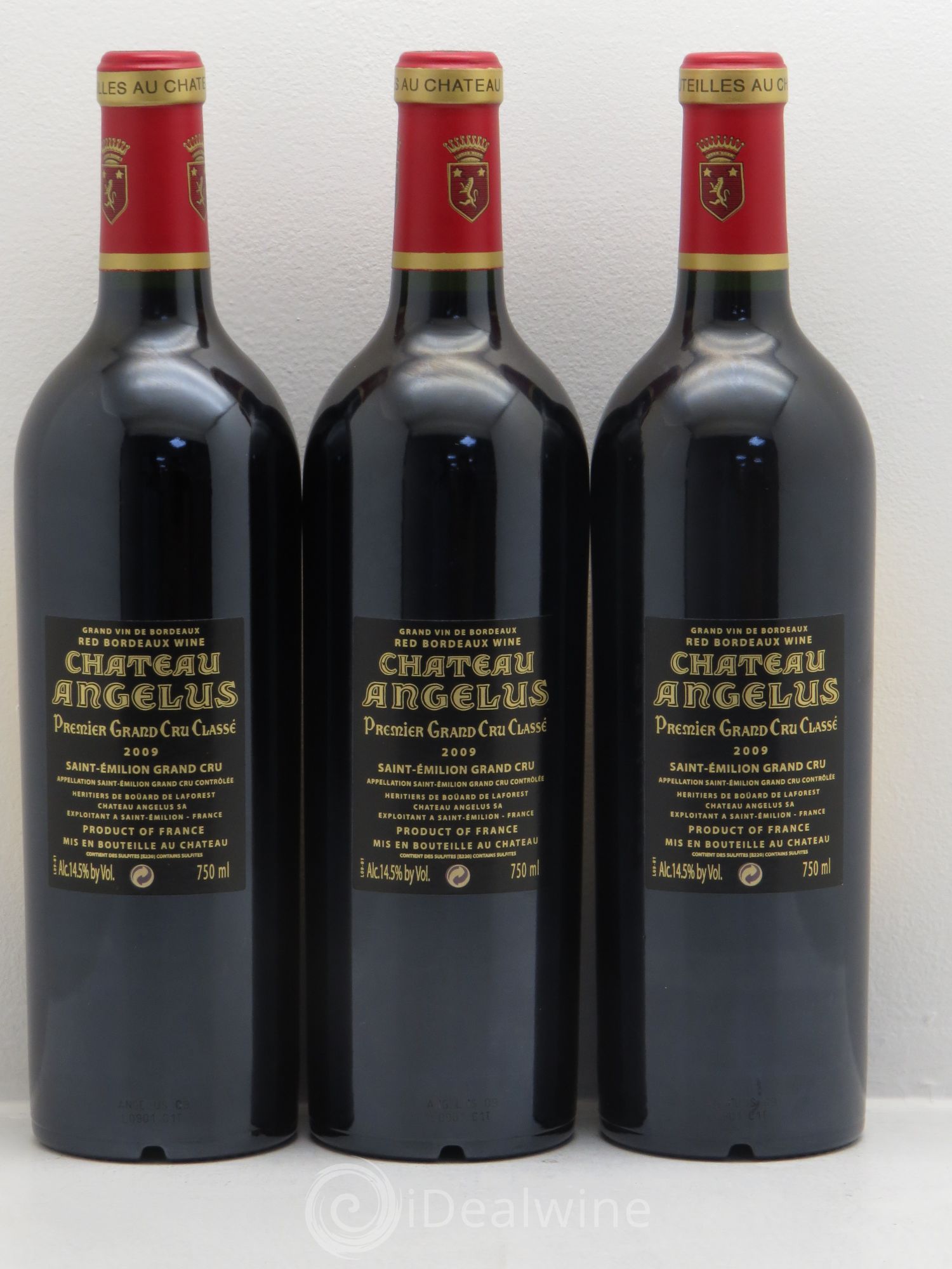 Château Angélus 1er Grand Cru Classé A 2009 - Lot de 6 bouteilles - 4