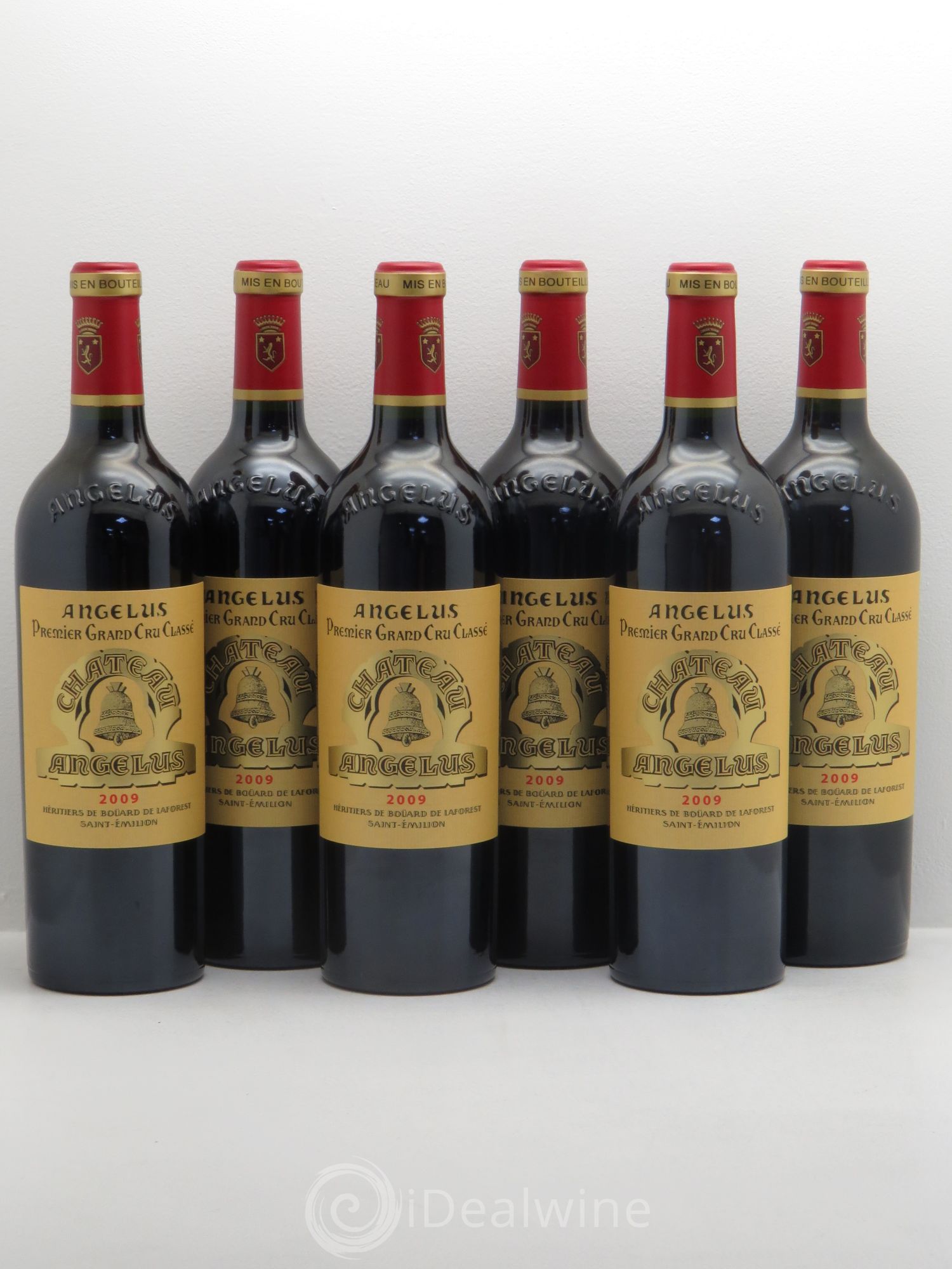 Château Angélus 1er Grand Cru Classé A 2009 - Lot de 6 bouteilles - 0