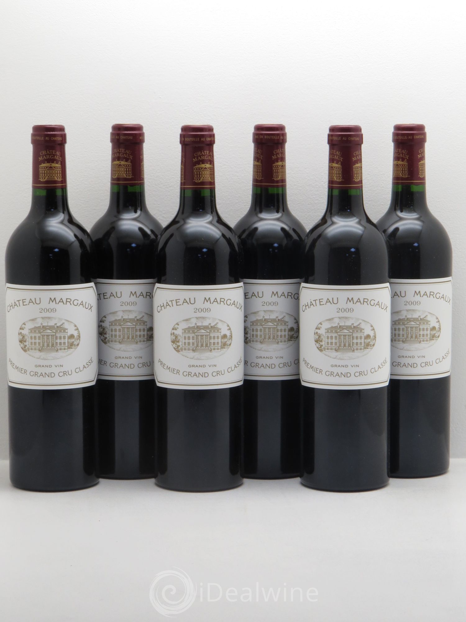 Château Margaux 1er Grand Cru Classé 2009 - Lot de 6 bouteilles - 0