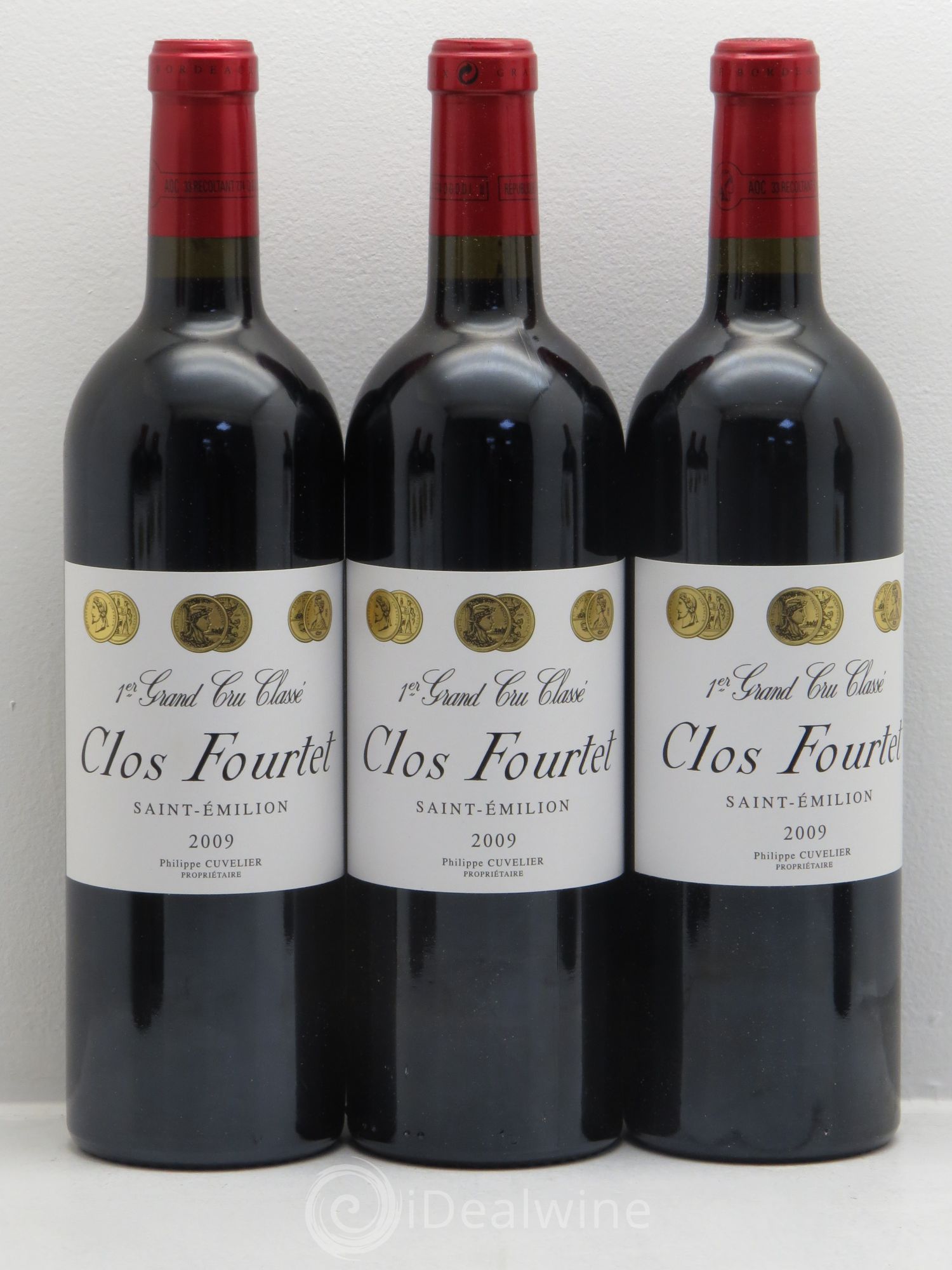 Clos Fourtet 1er Grand Cru Classé B 2009 - Lot de 12 bouteilles - 5