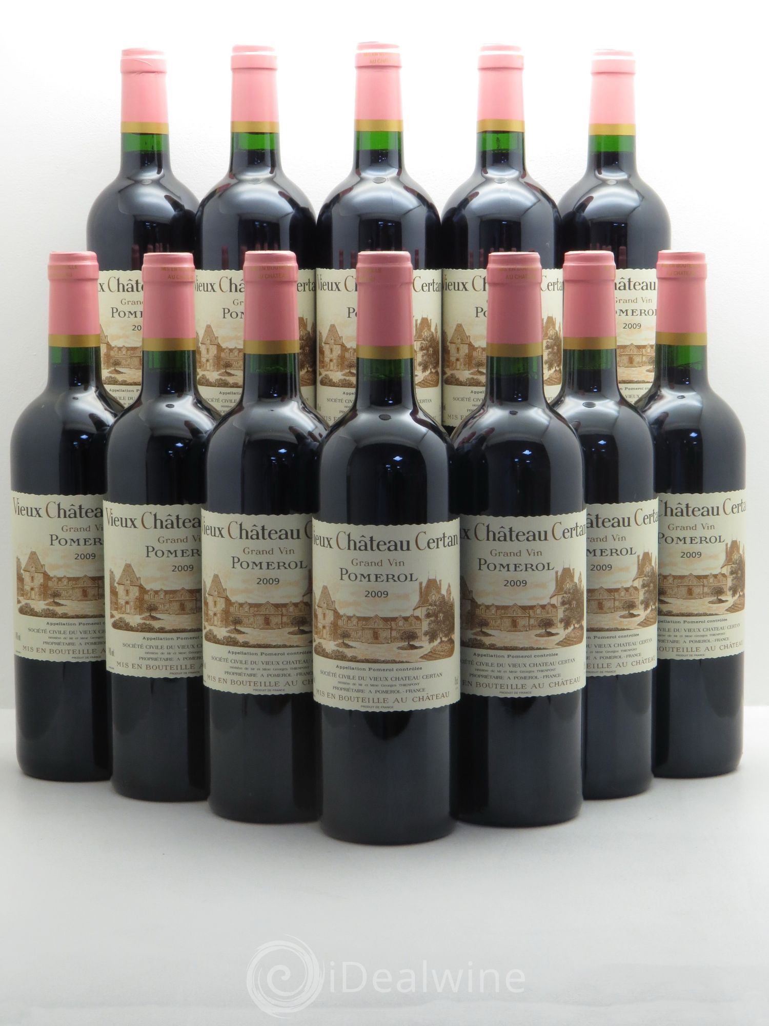 Vieux Château Certan 2009 - Lot de 12 bouteilles - 0