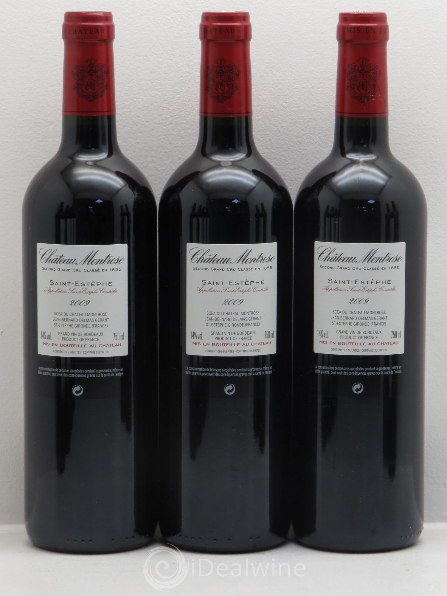 Château Montrose 2ème Grand Cru Classé 2009 - Lot de 12 bouteilles - 4