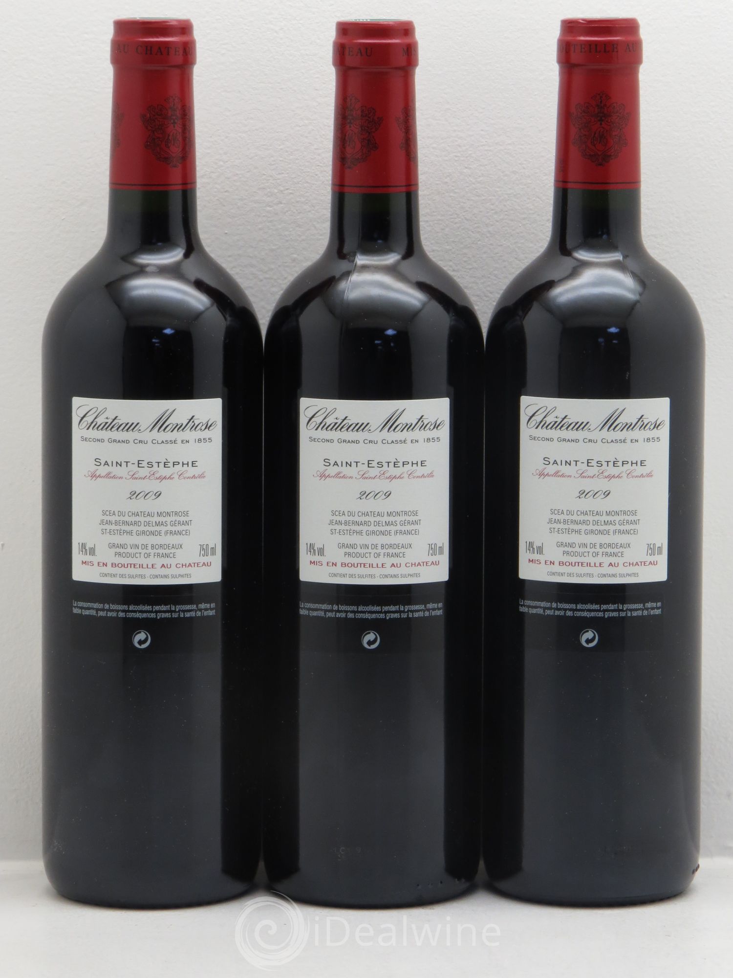 Château Montrose 2ème Grand Cru Classé 2009 - Lot de 12 bouteilles - 8