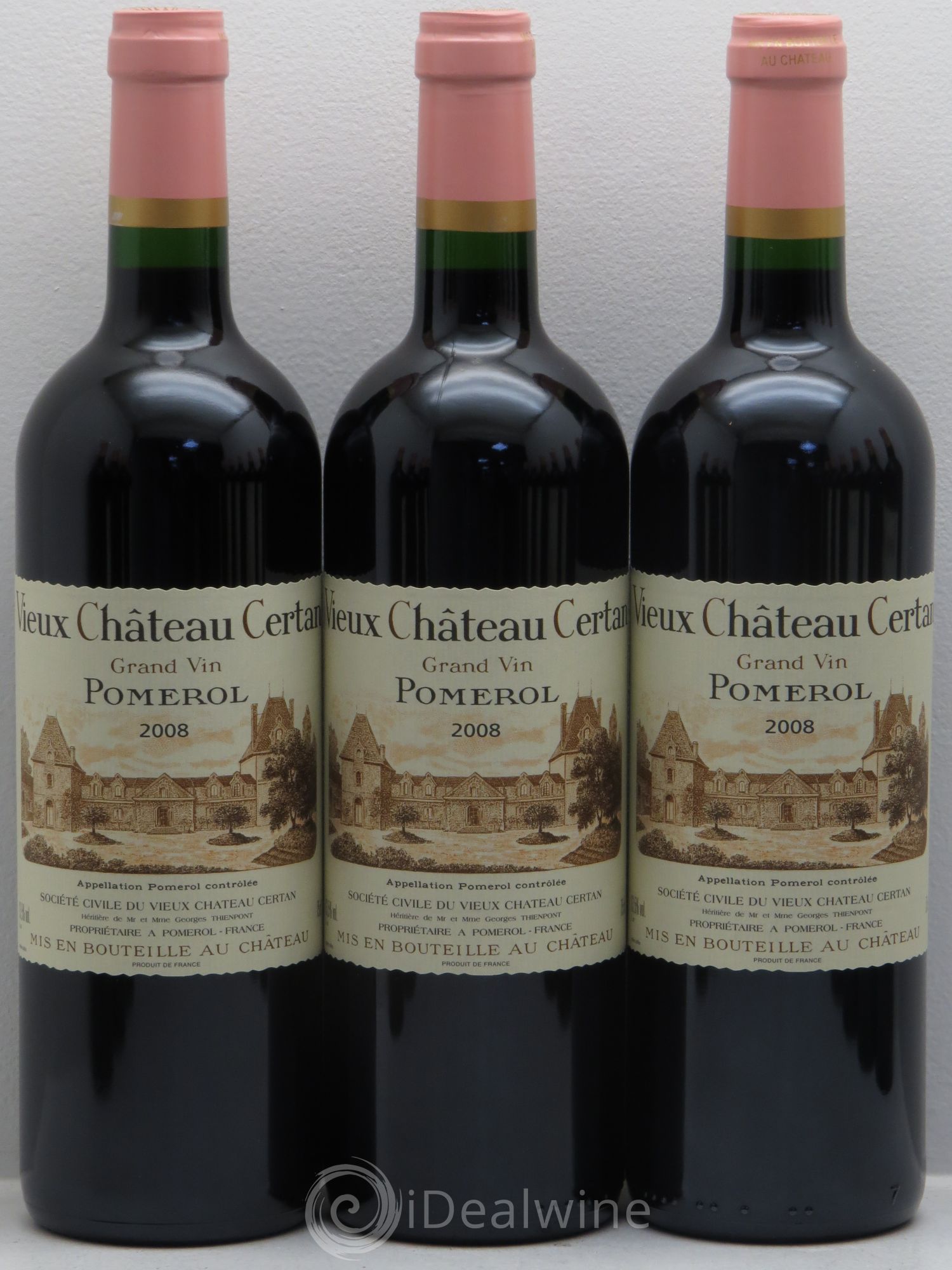 Vieux Château Certan 2008 - Lot de 12 bouteilles - 1