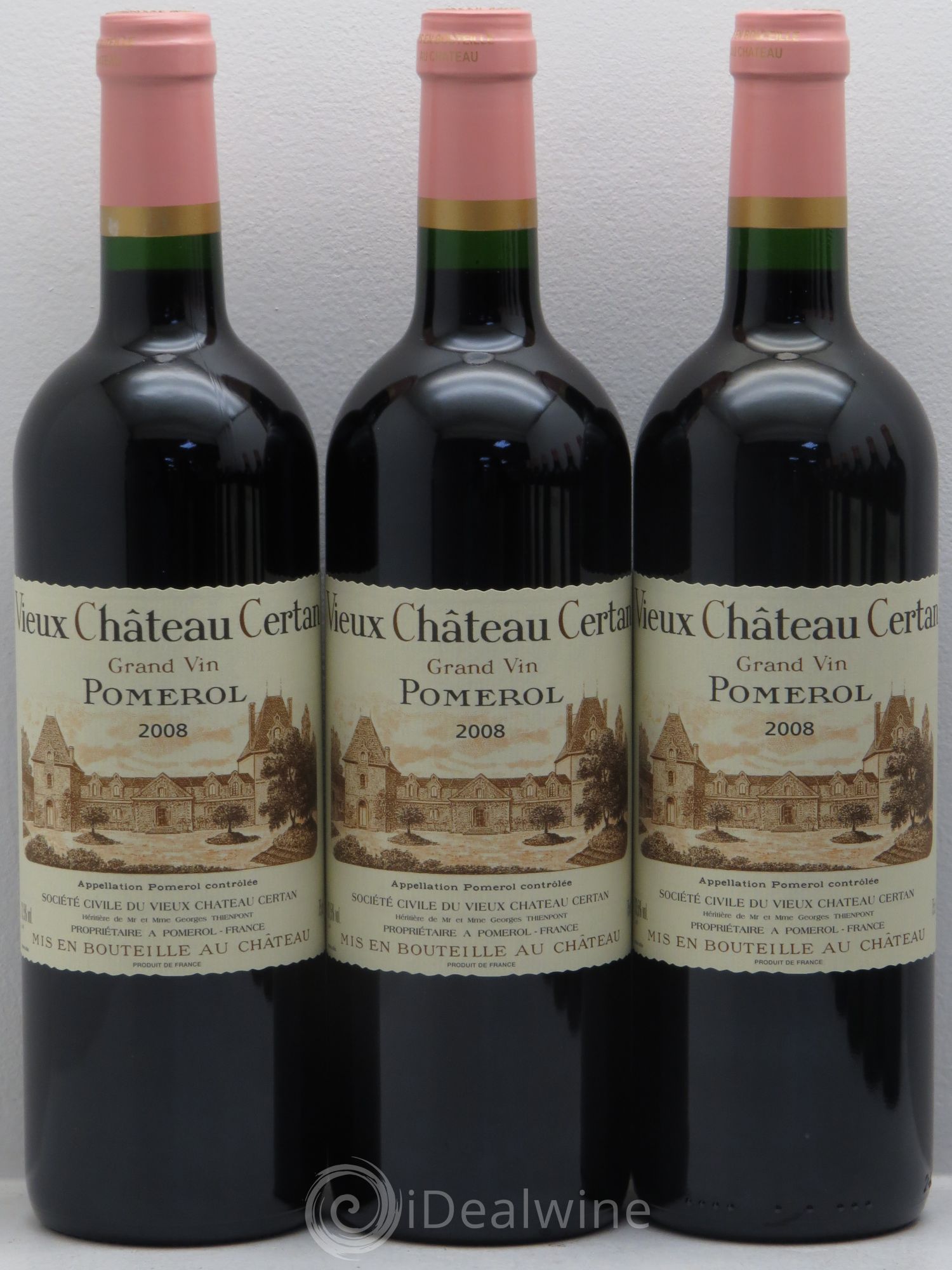 Vieux Château Certan 2008 - Lot de 12 bouteilles - 2