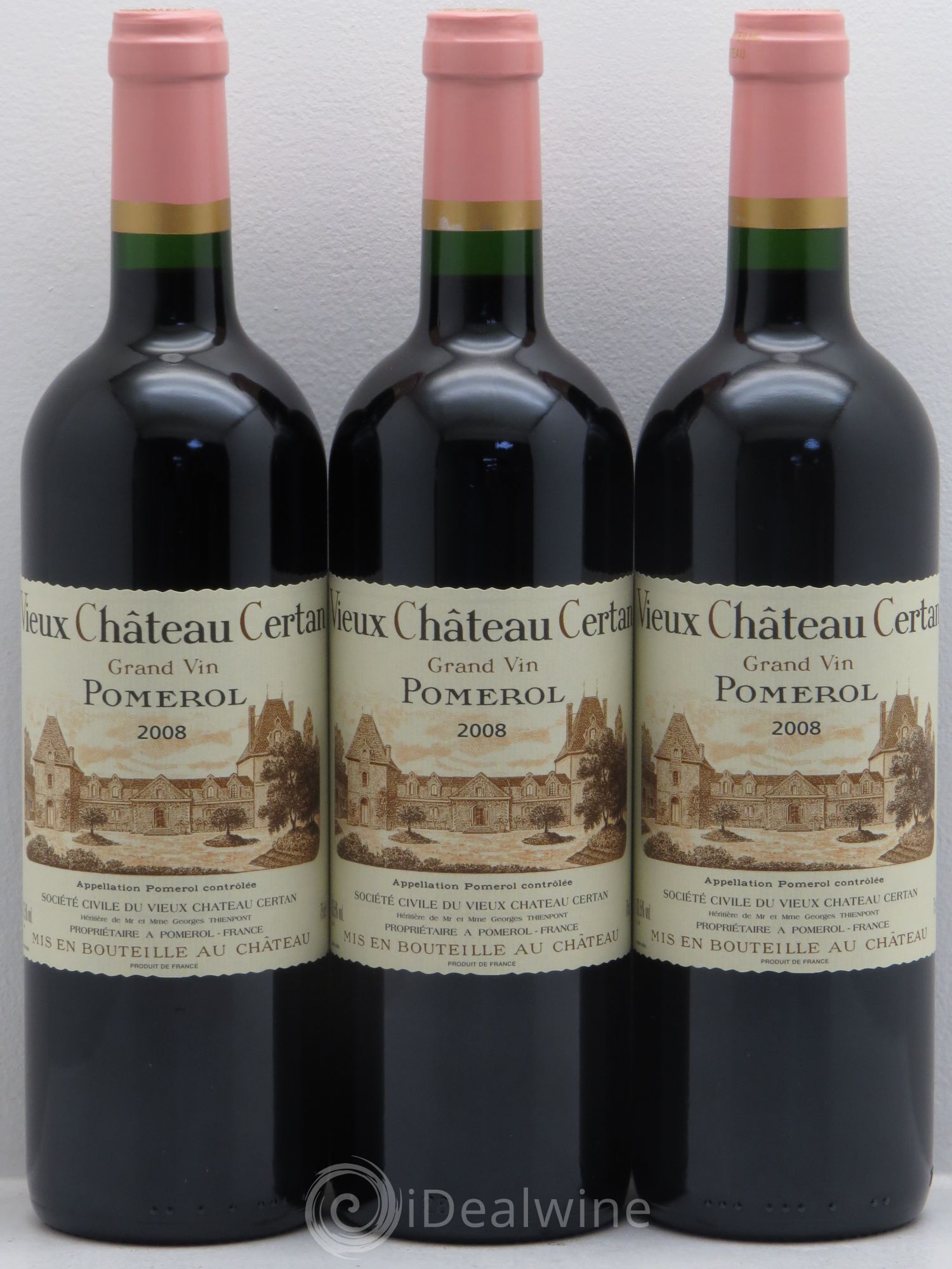 Vieux Château Certan 2008 - Lot de 12 bouteilles - 4