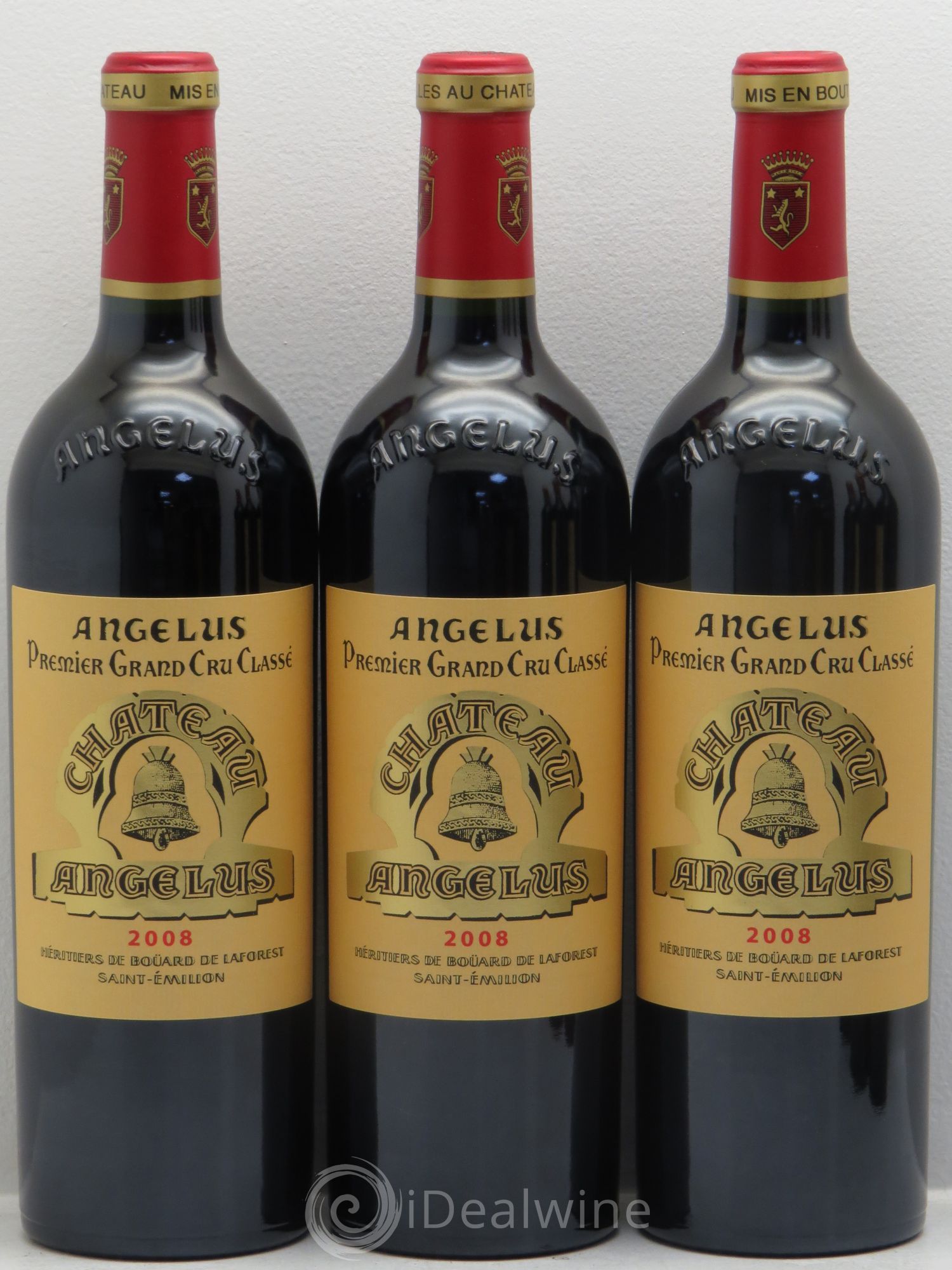 Château Angélus 1er Grand Cru Classé A 2008 - Lot de 6 bouteilles - 1