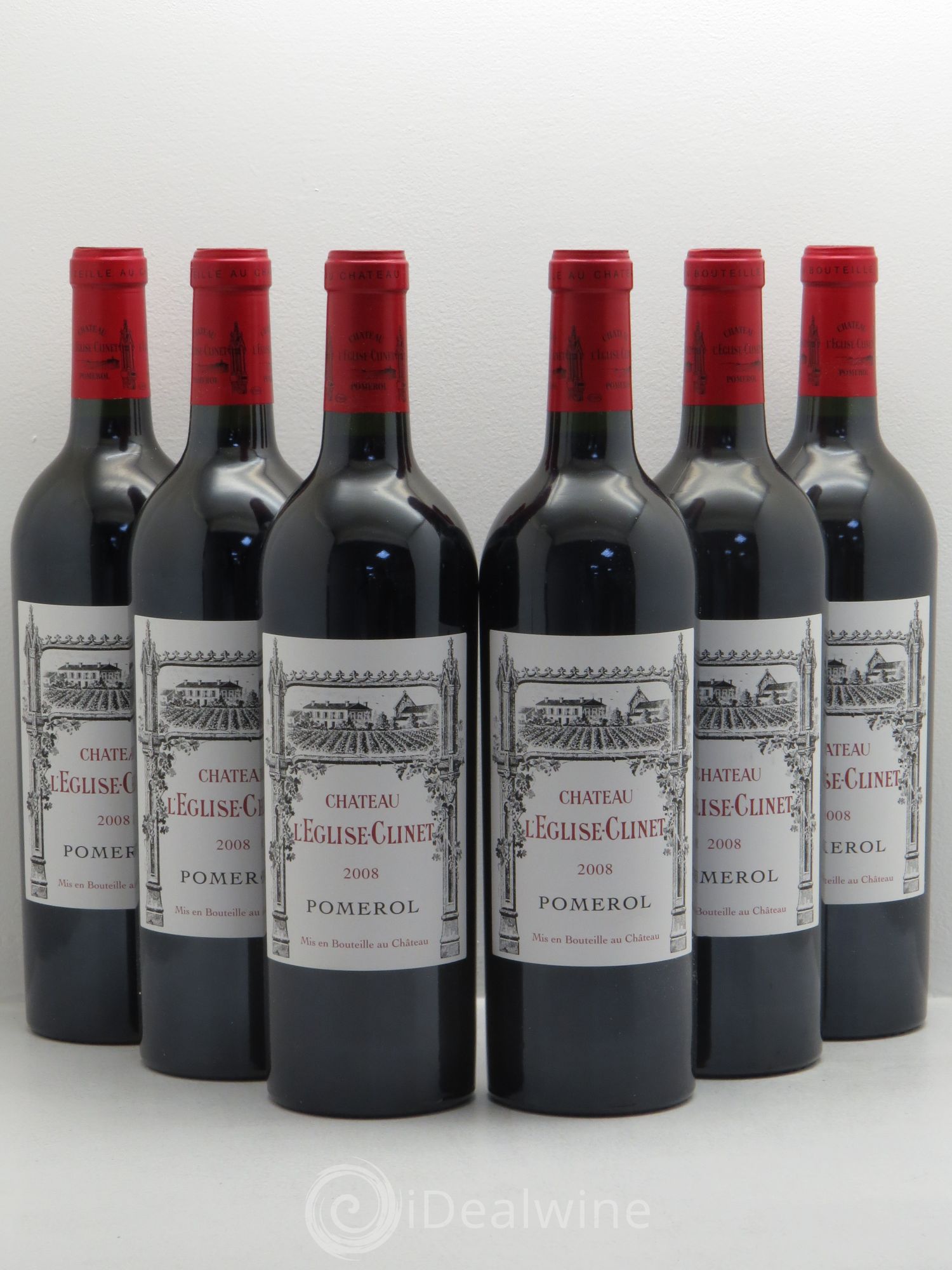 Château Clinet 2008 - Lot de 6 bouteilles - 0