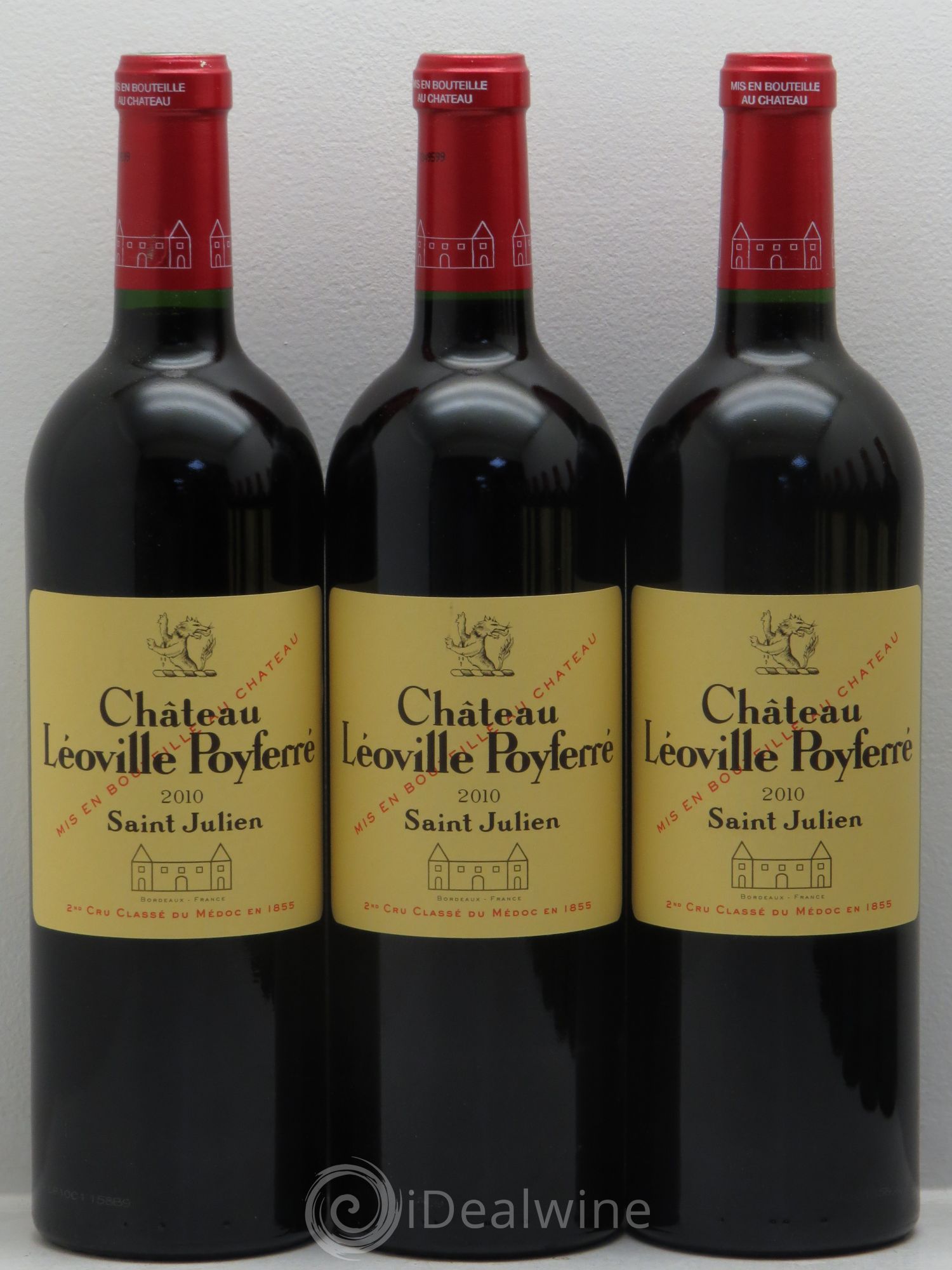 Château Léoville Poyferré 2ème Grand Cru Classé 2010 - Lot de 12 bouteilles - 2