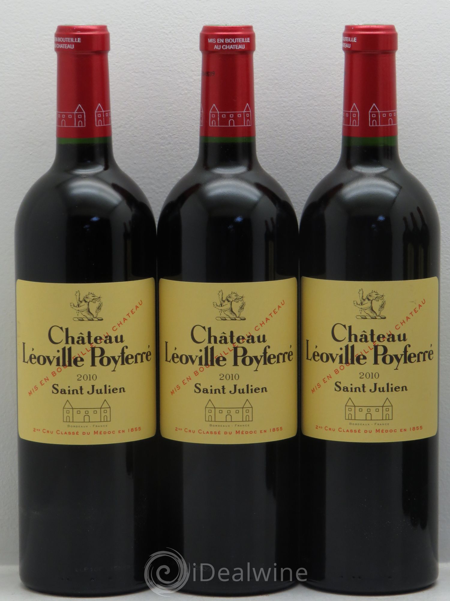 Château Léoville Poyferré 2ème Grand Cru Classé 2010 - Lot de 12 bouteilles - 3