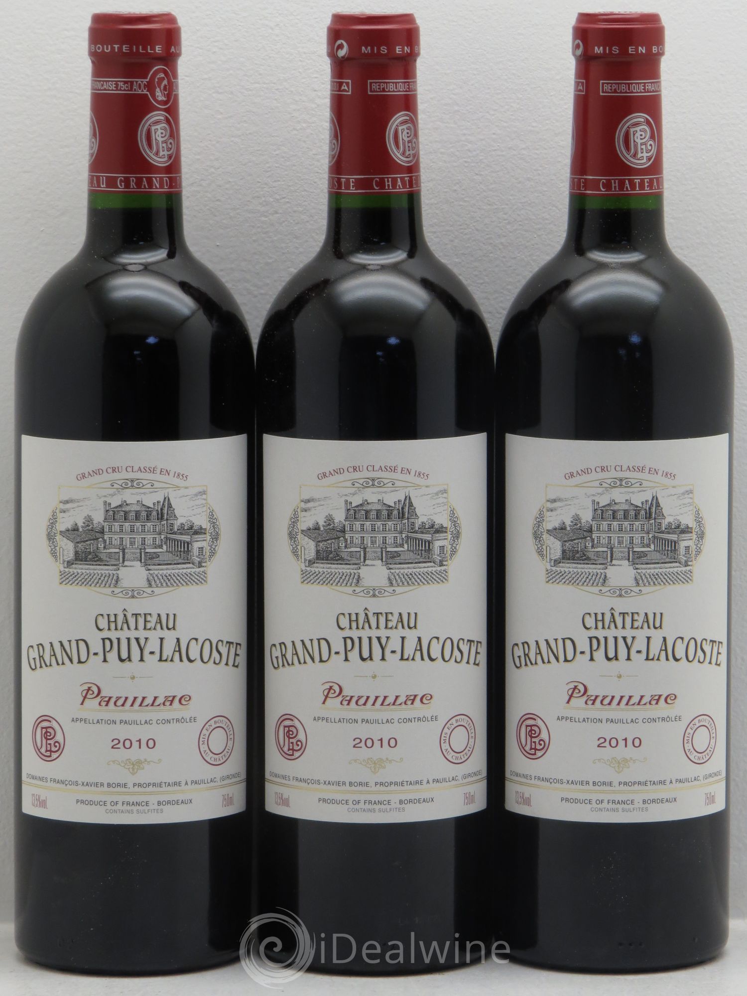 Château Grand Puy Lacoste 5ème Grand Cru Classé 2010 - Lot de 12 bouteilles - 4