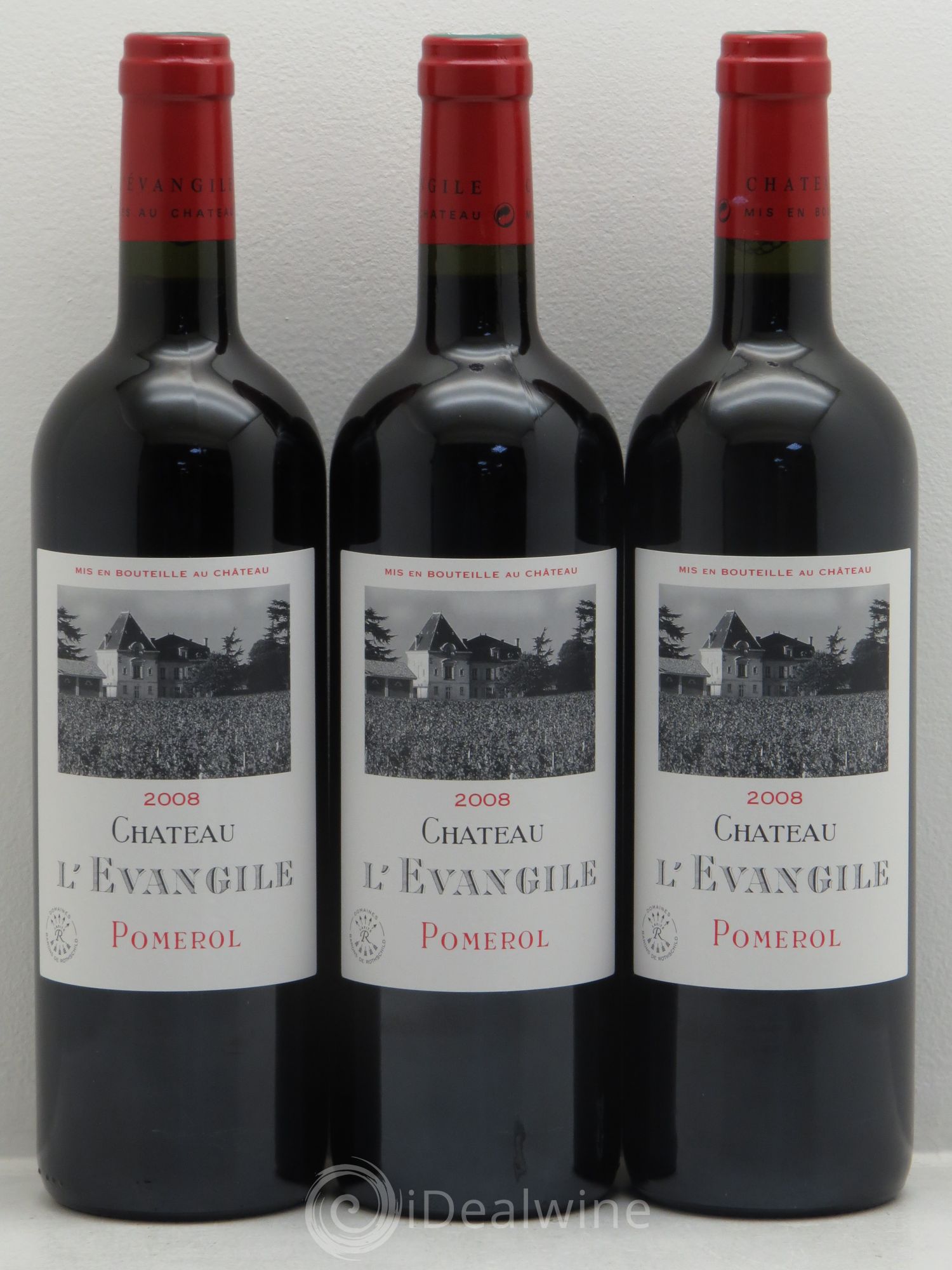 Château l' Évangile 2008 - Lot de 12 bouteilles - 4