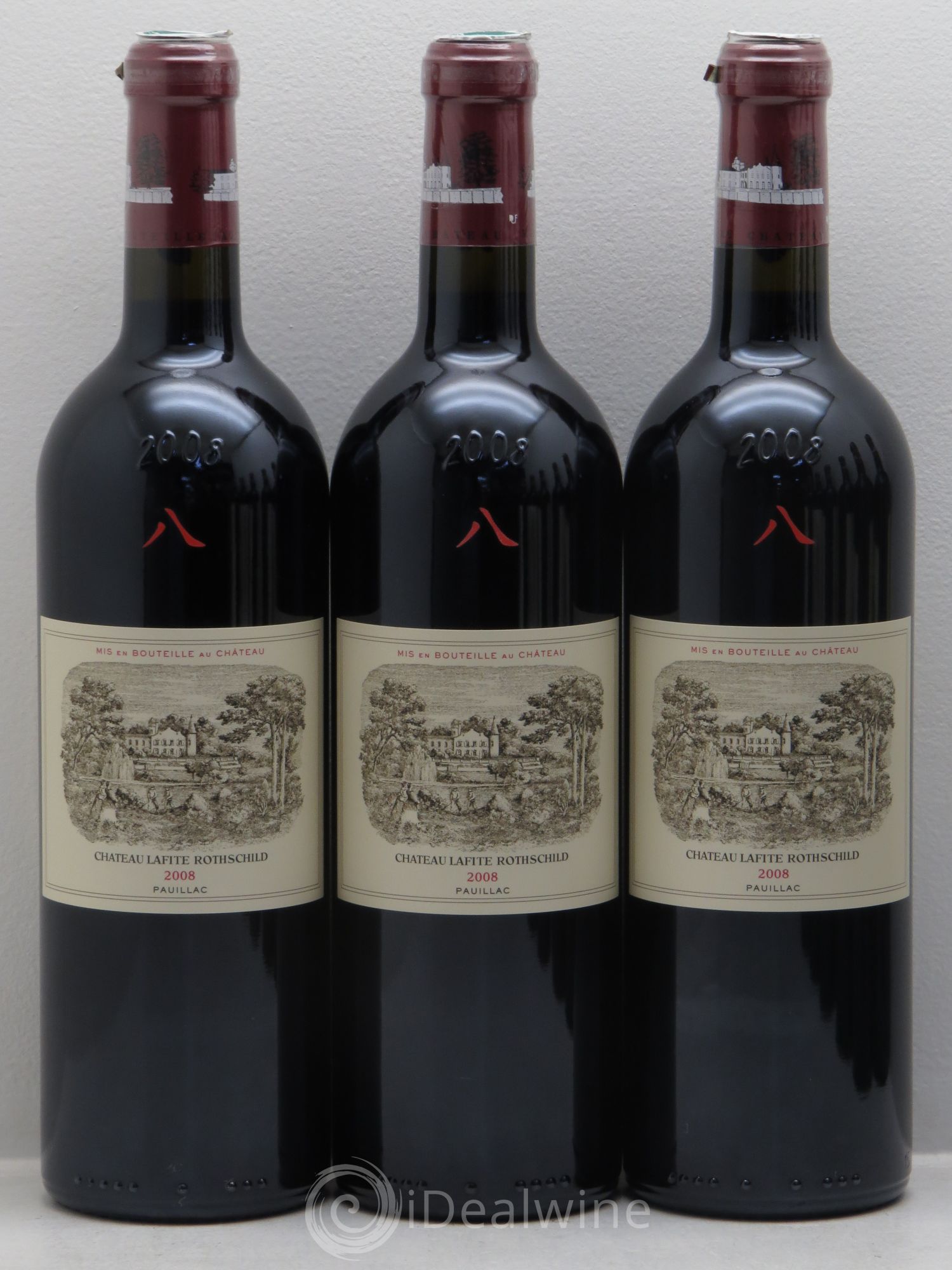 Château Lafite Rothschild 1er Grand Cru Classé 2008 - Lot de 12 bouteilles - 2