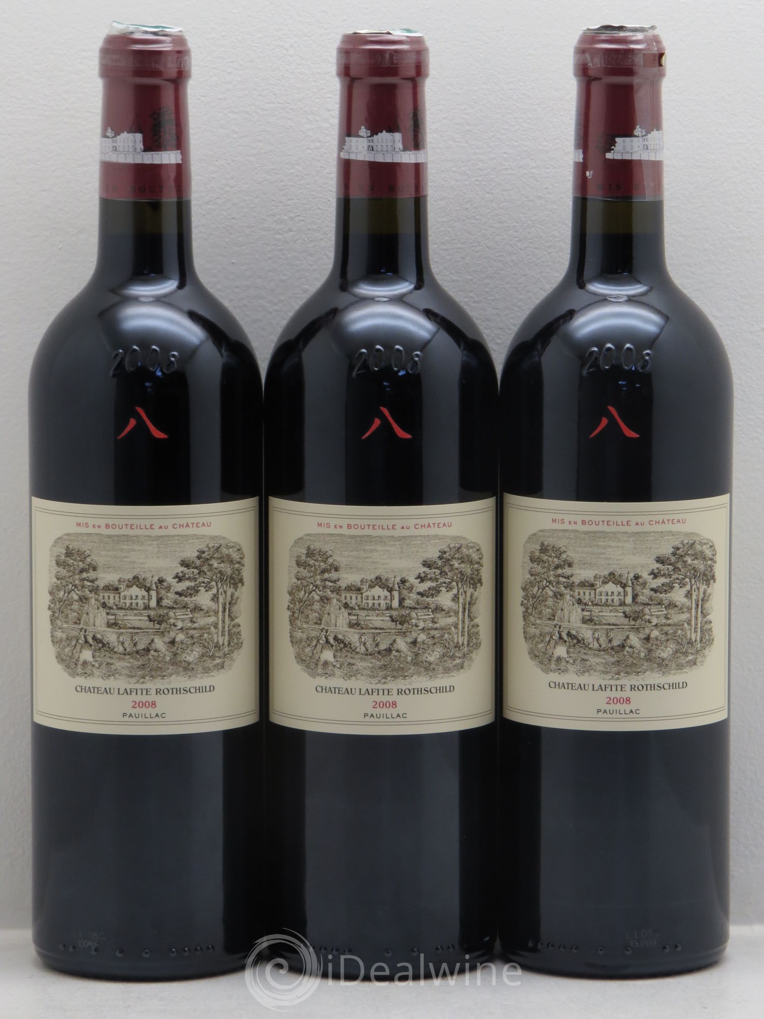 Château Lafite Rothschild 1er Grand Cru Classé 2008 - Lot de 12 bouteilles - 4