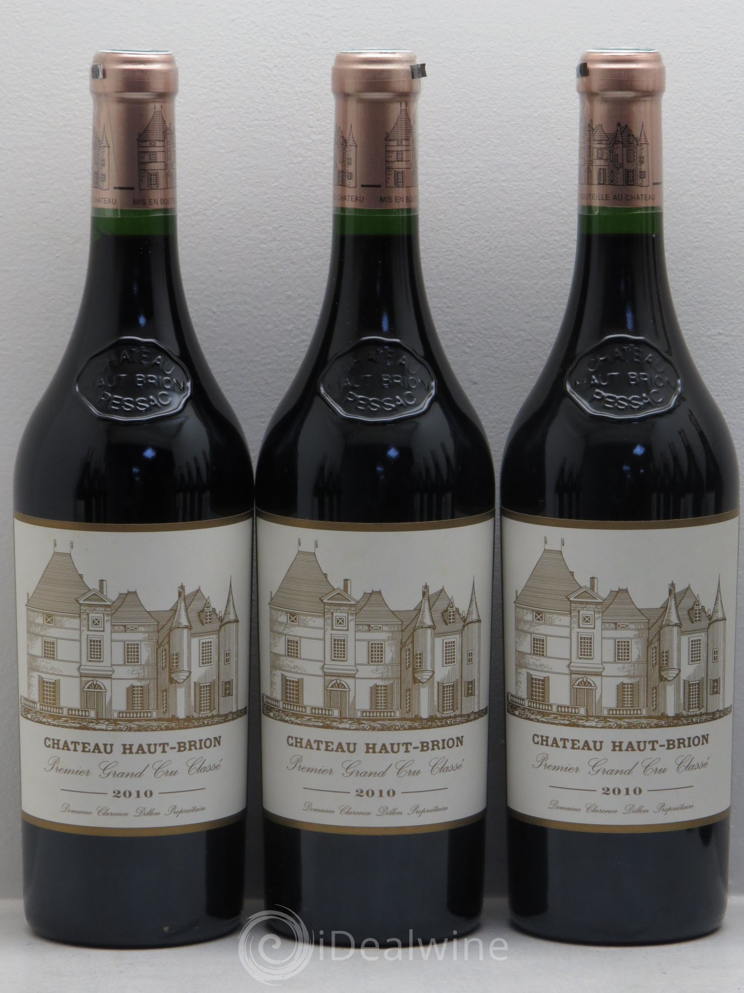 Château Haut Brion 1er Grand Cru Classé 2010 - Lot de 12 bouteilles - 1