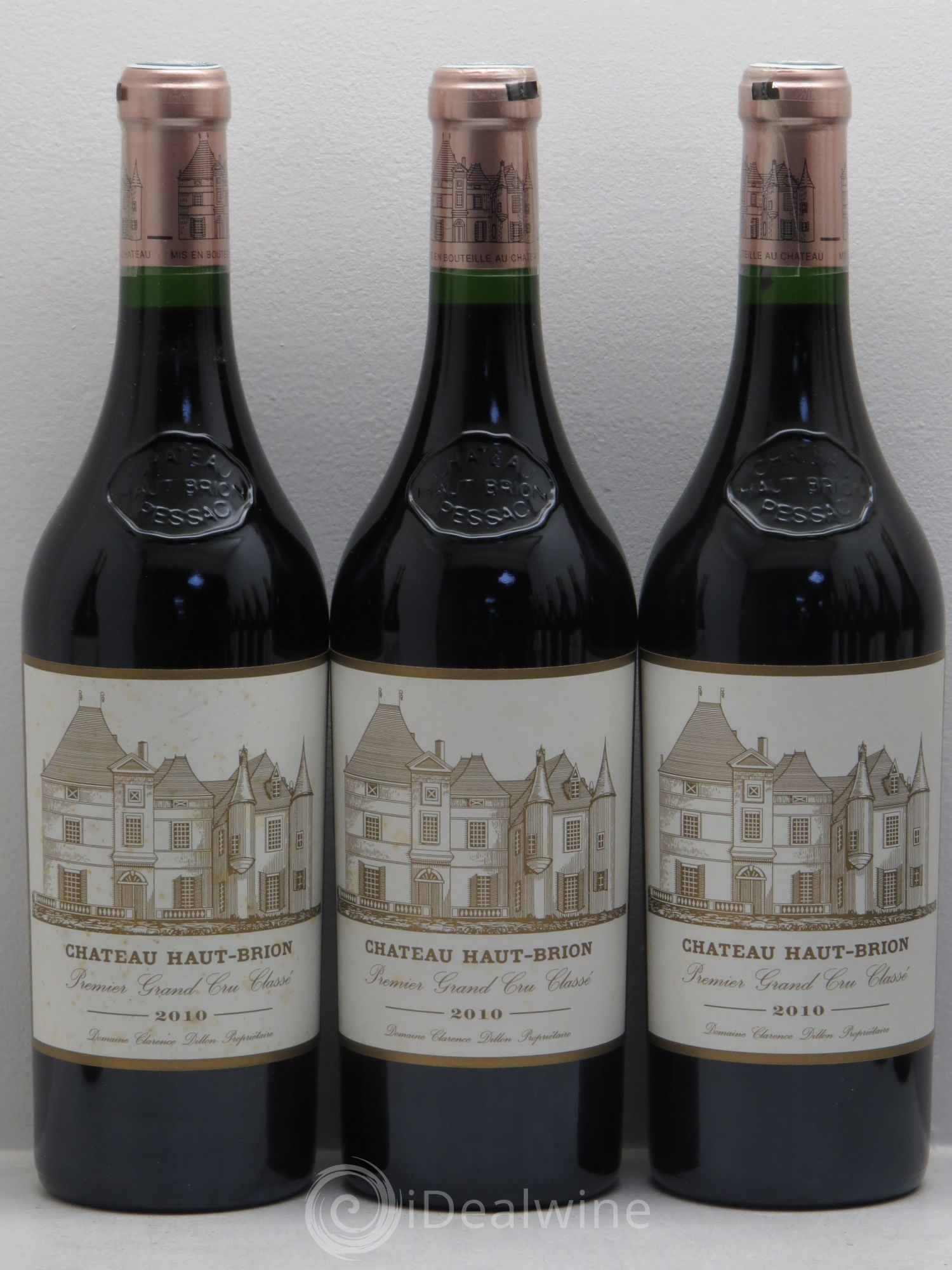 Château Haut Brion 1er Grand Cru Classé 2010 - Lot de 12 bouteilles - 2