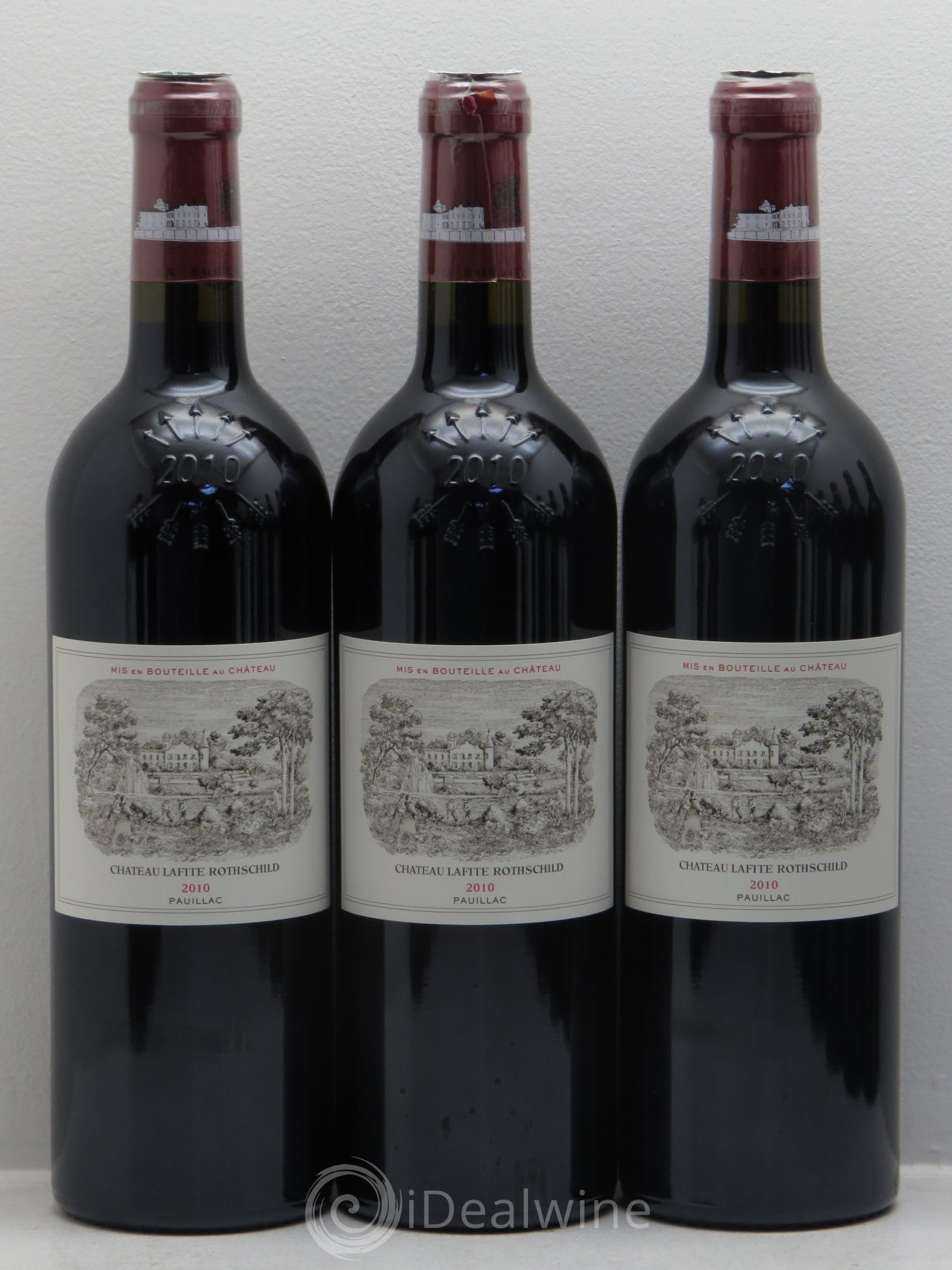 Château Lafite Rothschild 1er Grand Cru Classé 2010 - Lot de 12 bouteilles - 1