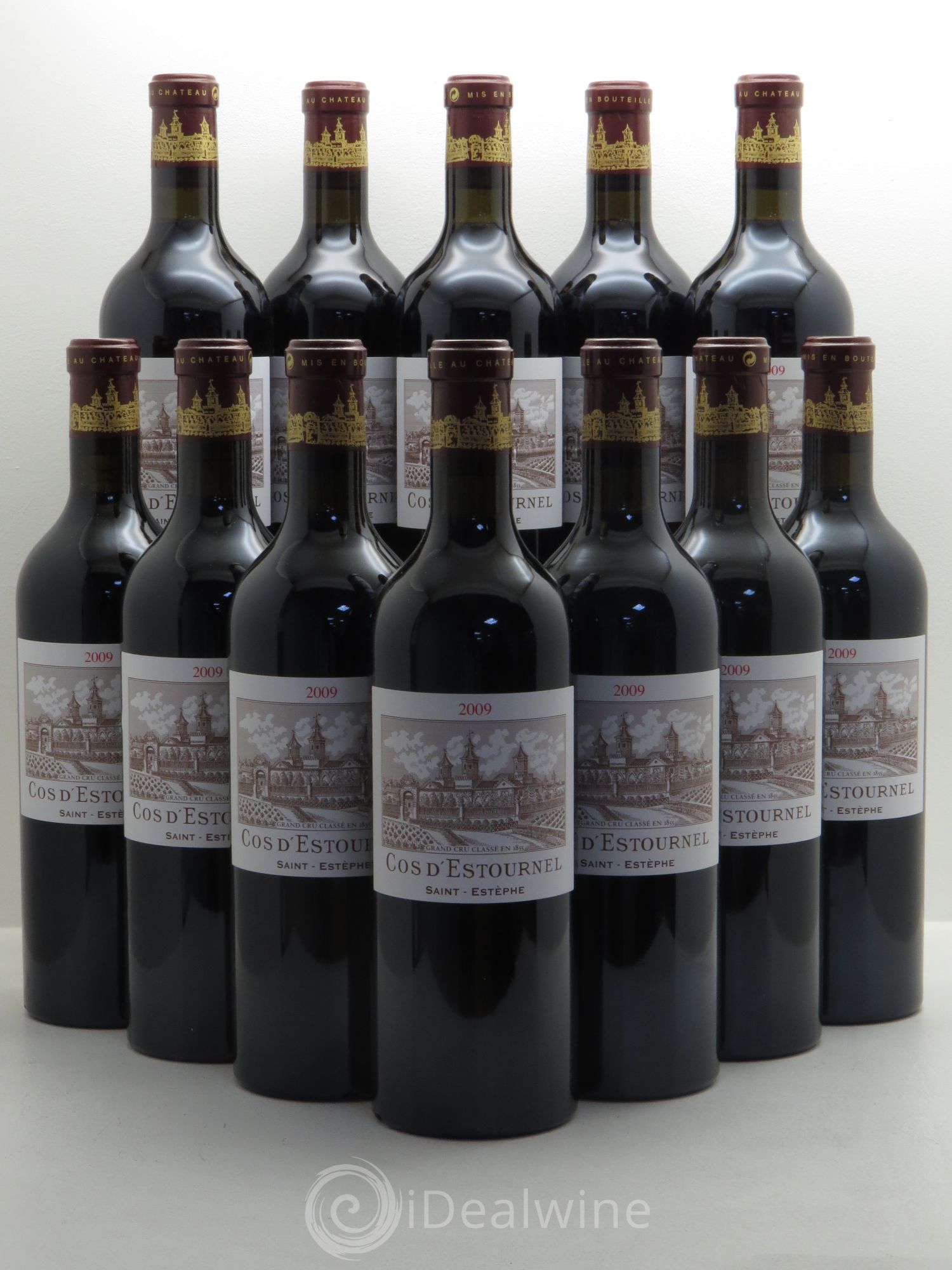 Cos d'Estournel 2ème Grand Cru Classé 2009 - Lot de 12 bouteilles - 0