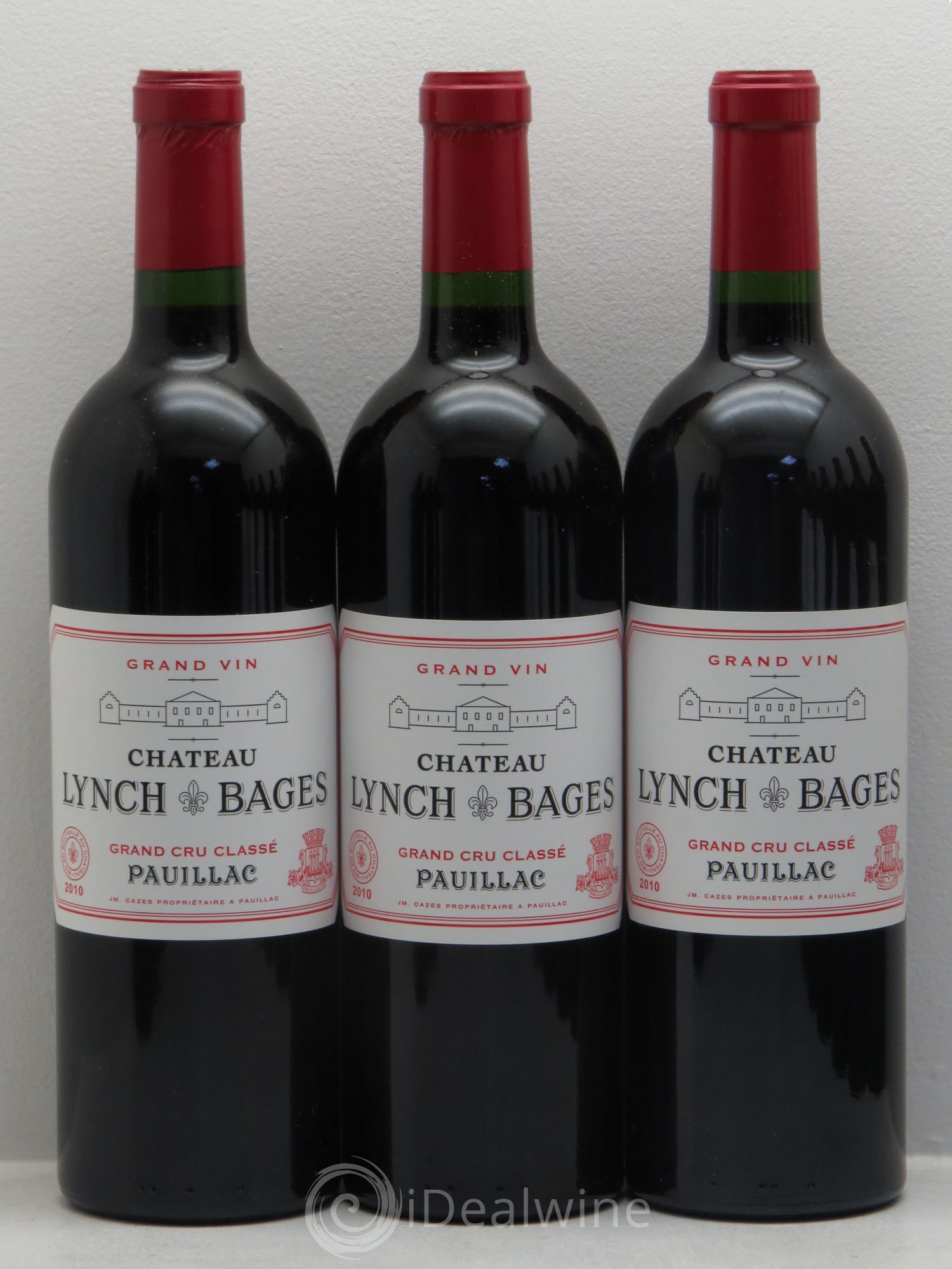 Château Lynch Bages 5ème Grand Cru Classé 2010 - Lot de 12 bouteilles - 1