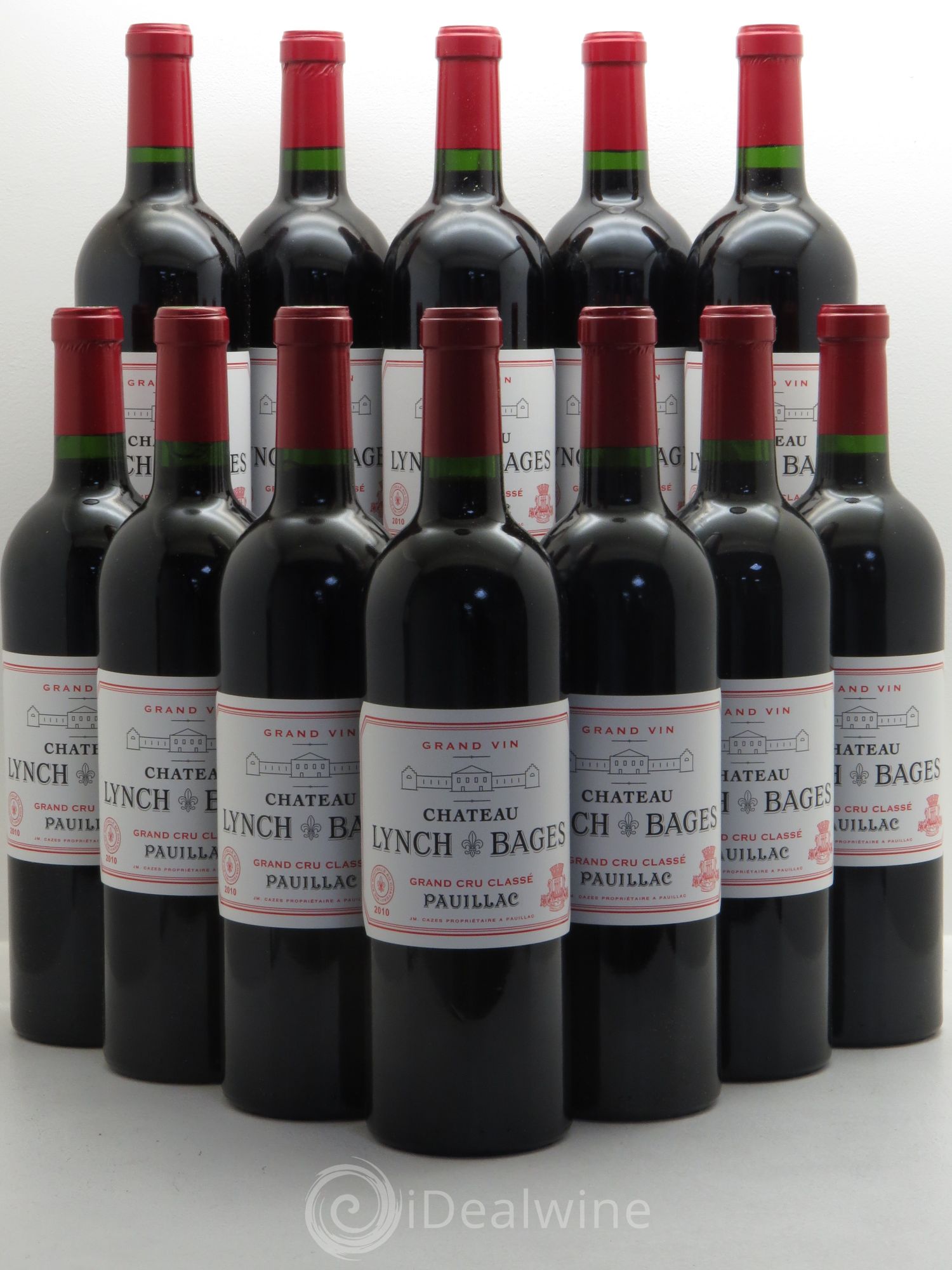 Château Lynch Bages 5ème Grand Cru Classé 2010 - Lot de 12 bouteilles - 0