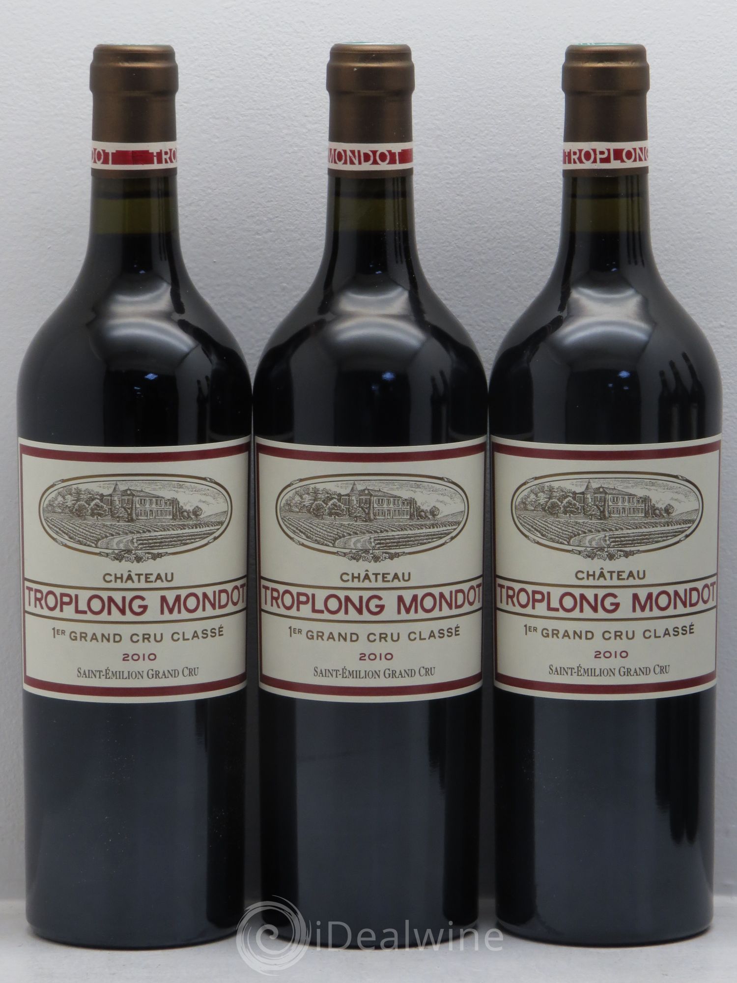 Château Troplong Mondot 1er Grand Cru Classé B 2010 - Lot de 12 bouteilles - 3
