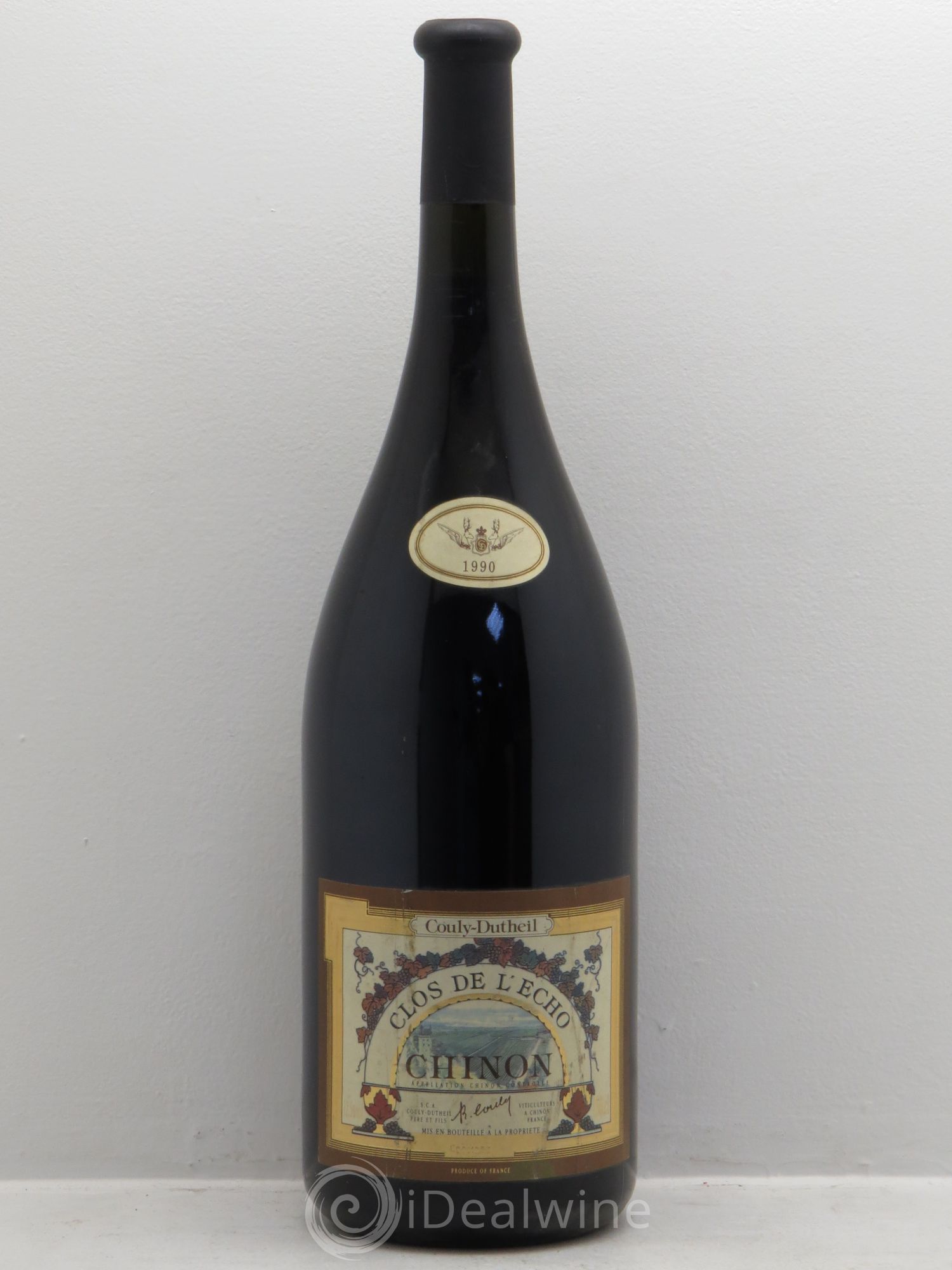 Chinon Clos de l'Echo Couly-Dutheil 1990 - Lot de 1 magnum - 0