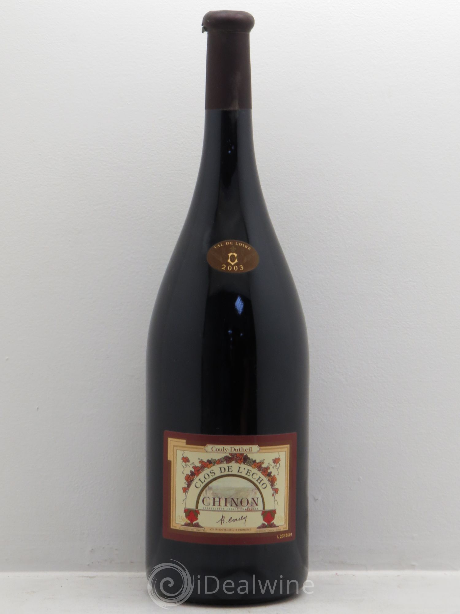 Chinon Clos de l'Echo Couly-Dutheil 2003 - Lot de 1 magnum - 0