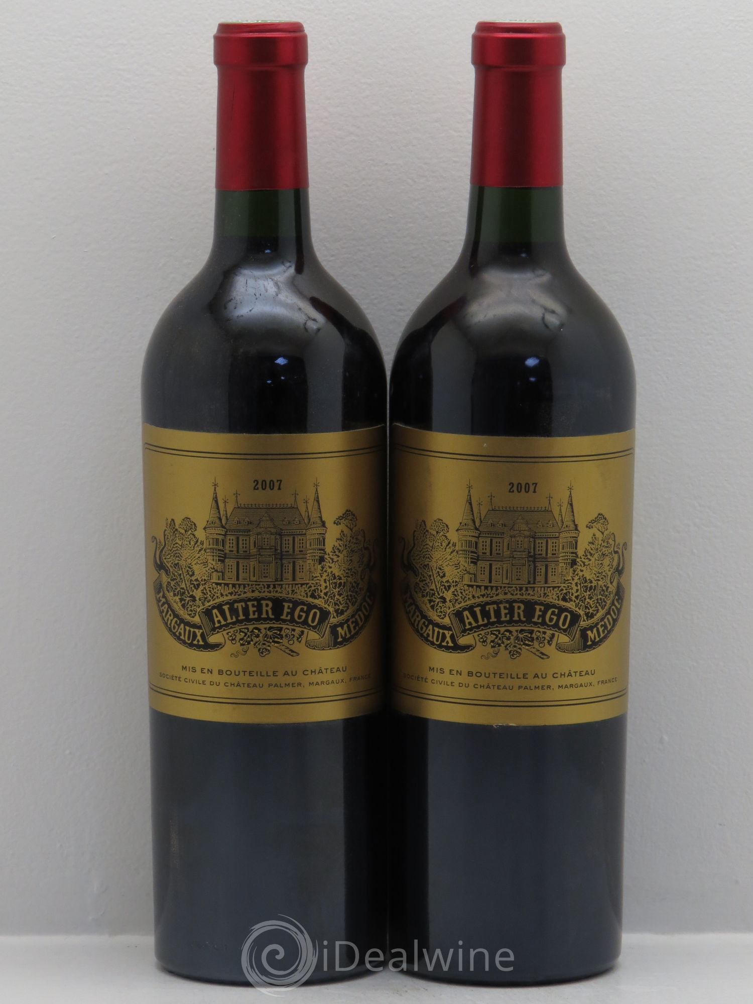 Alter Ego de Palmer Second Vin 2007 - Lot de 2 bouteilles - 0