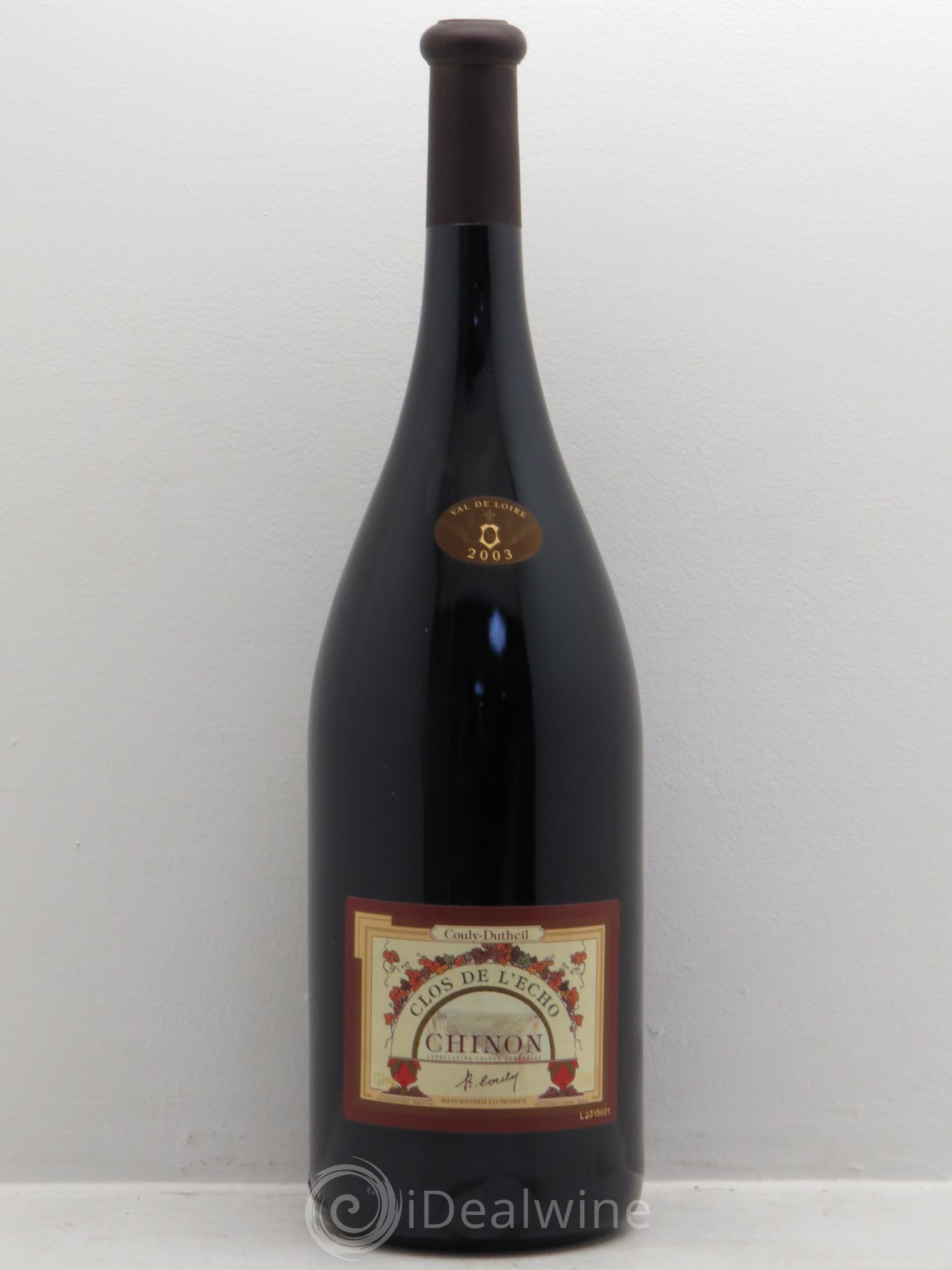 Chinon Clos de l'Echo Couly-Dutheil 2003 - Lot de 1 magnum - 0