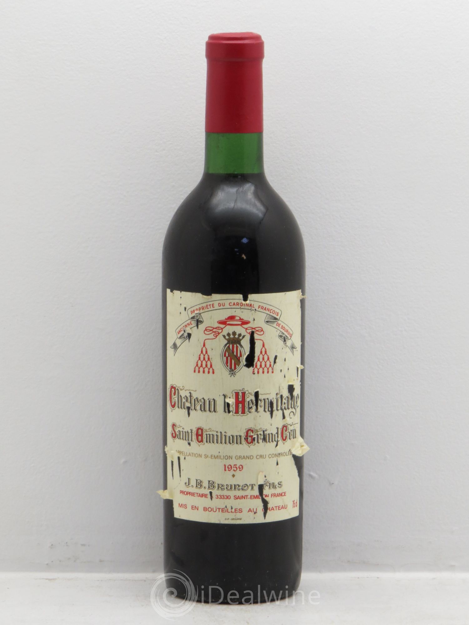 Château l' Hermitage 1959 - Lot de 1 bouteille - 0