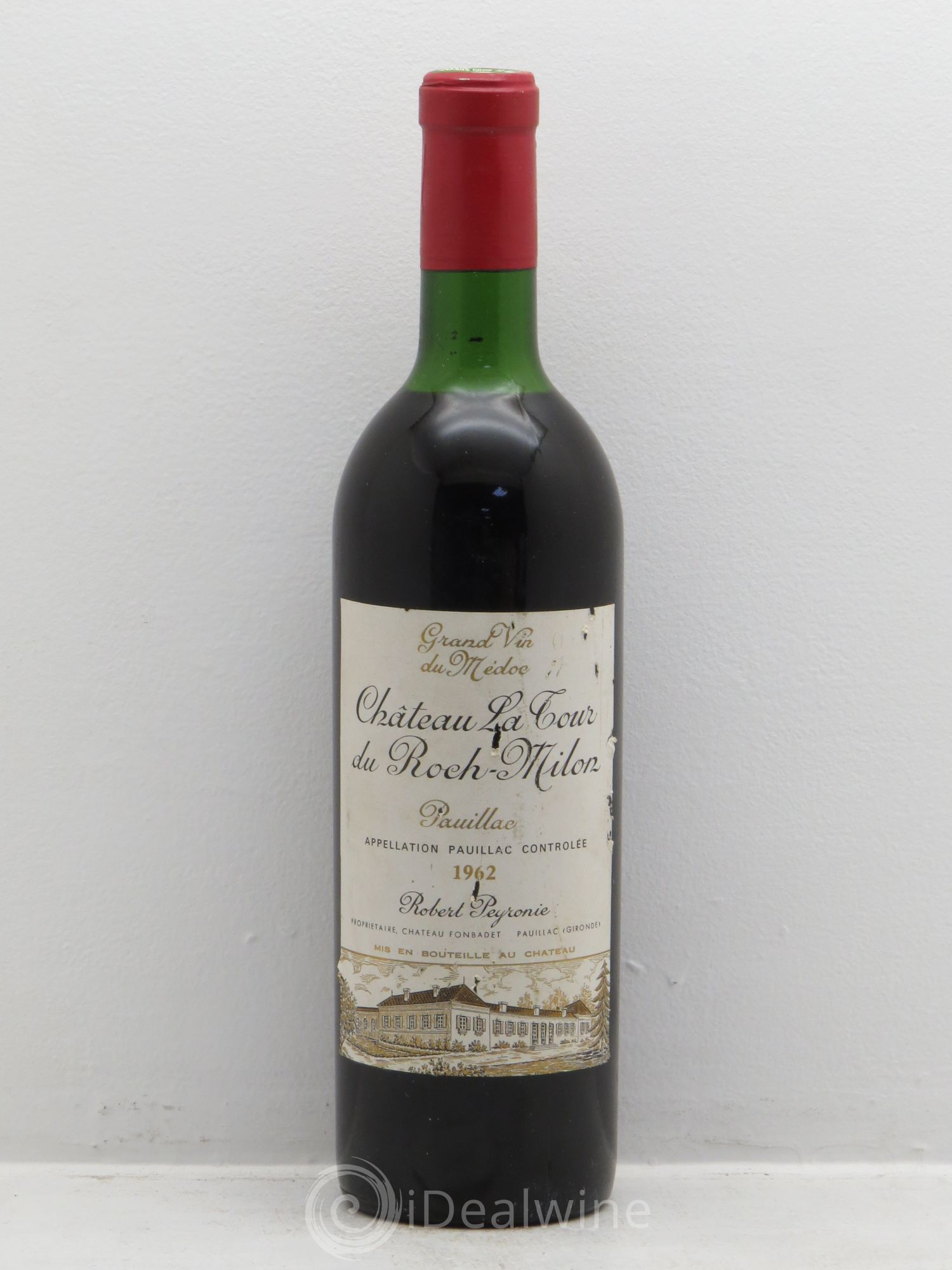 Pauillac La tour du roch milon 1962 - Posten von 1 Flasche - 0